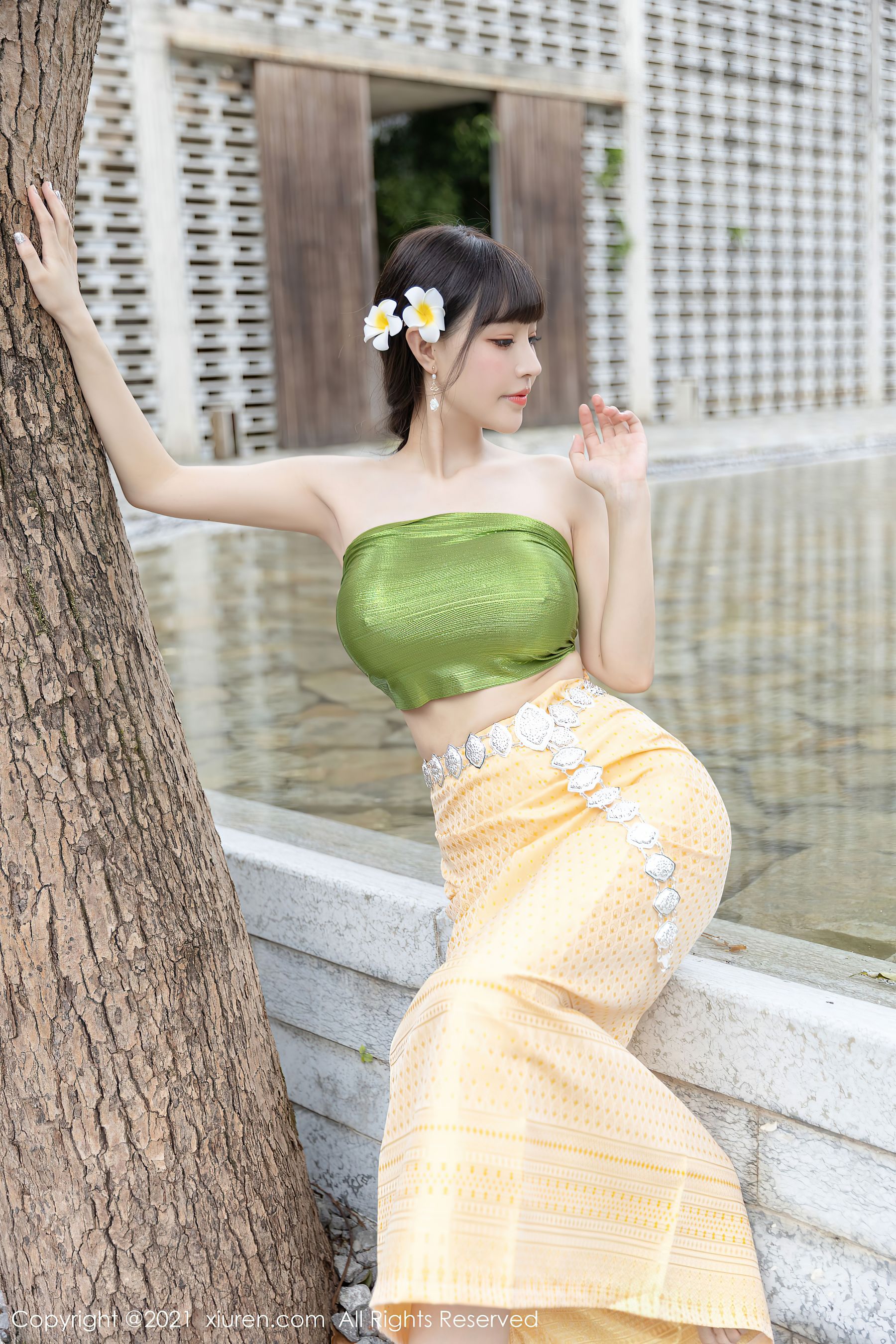 No.3971 朱可儿Flower-图3