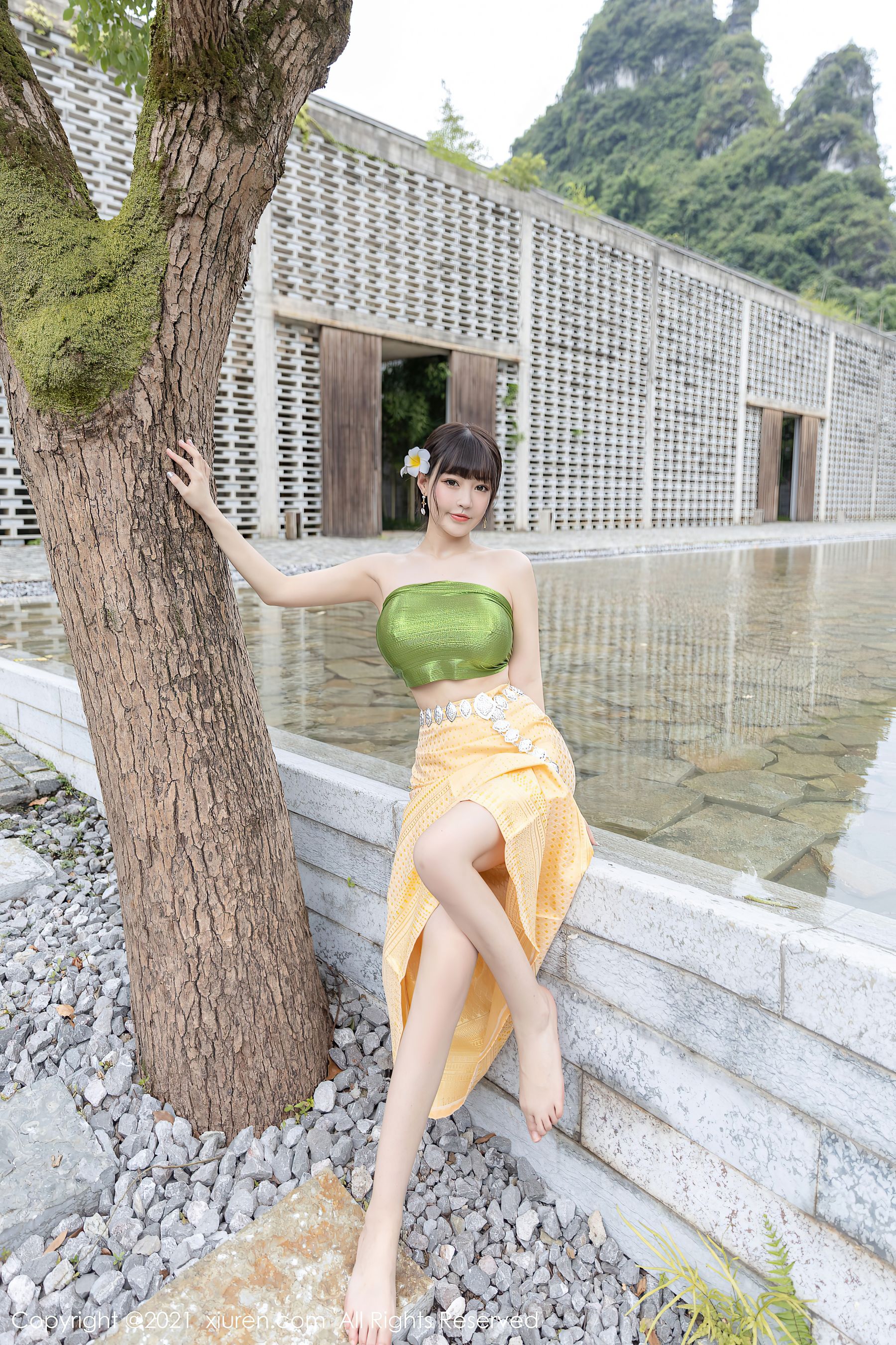 No.3971 朱可儿Flower-图4