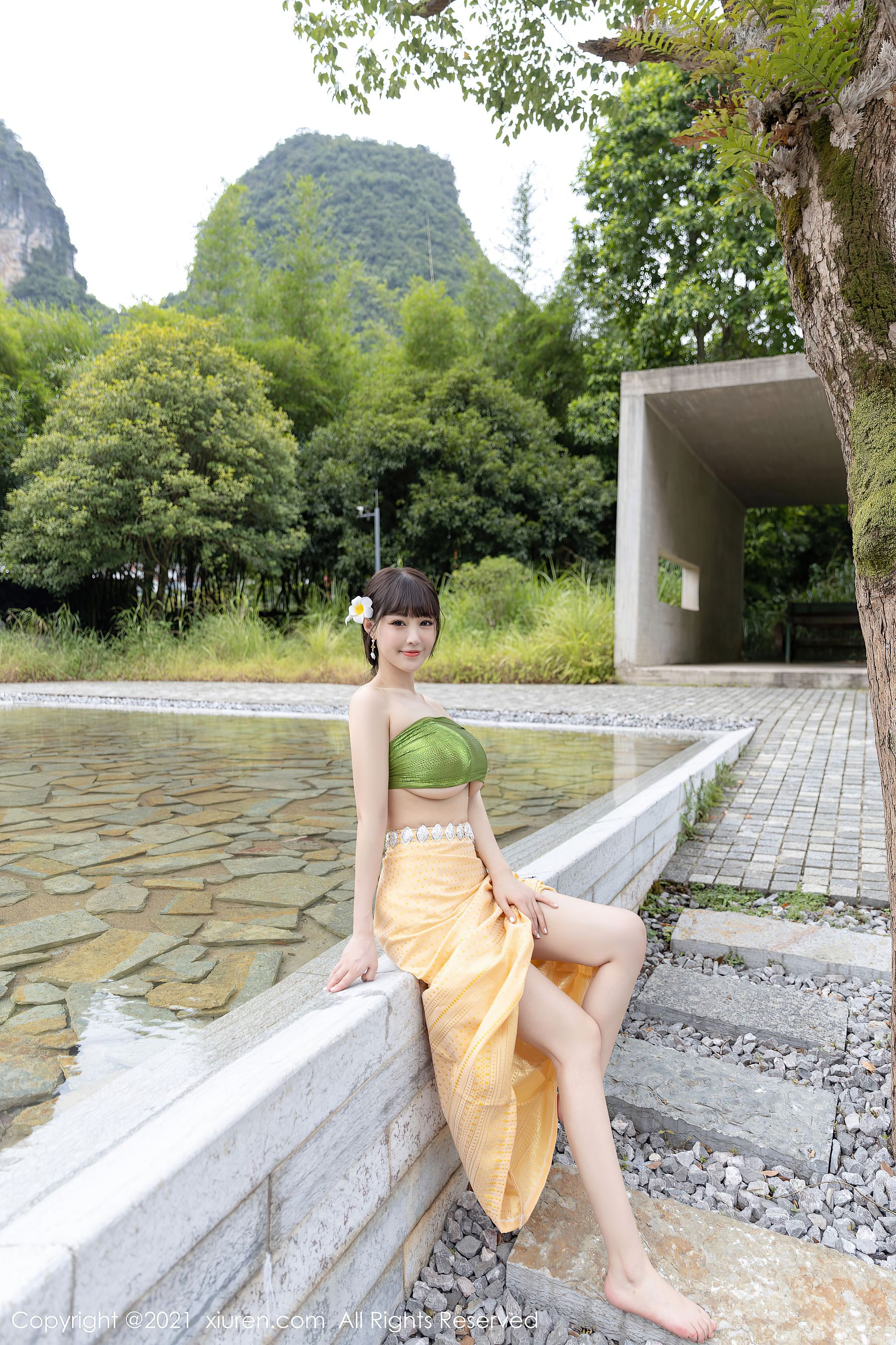No.3971 朱可儿Flower-图7