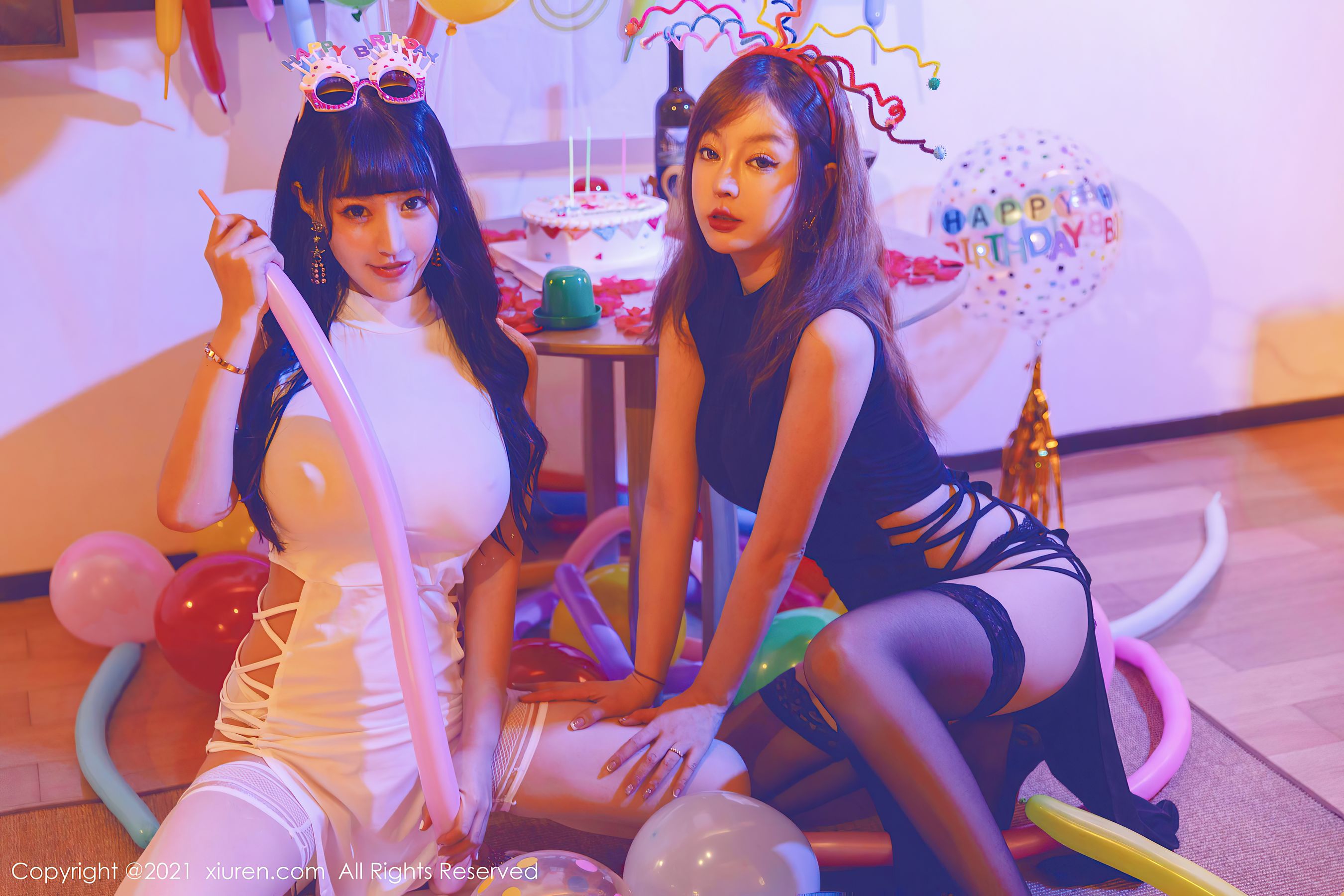 No.4025 朱可儿Flower、王雨纯-图1