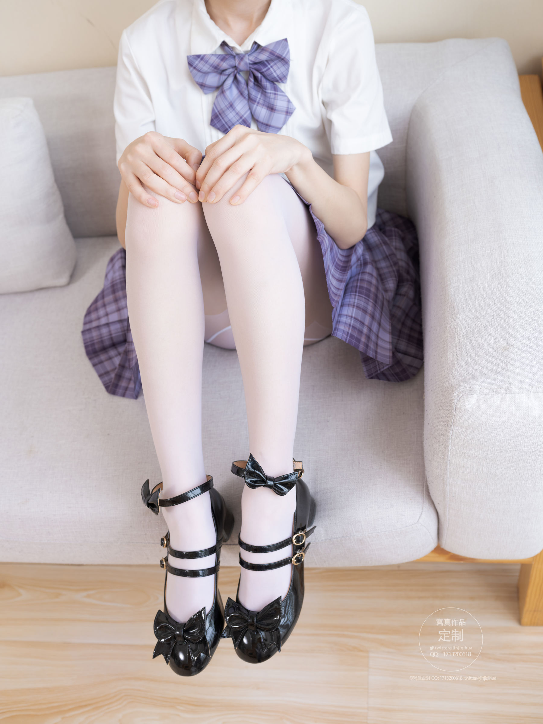 Y-004 格子裙-图55