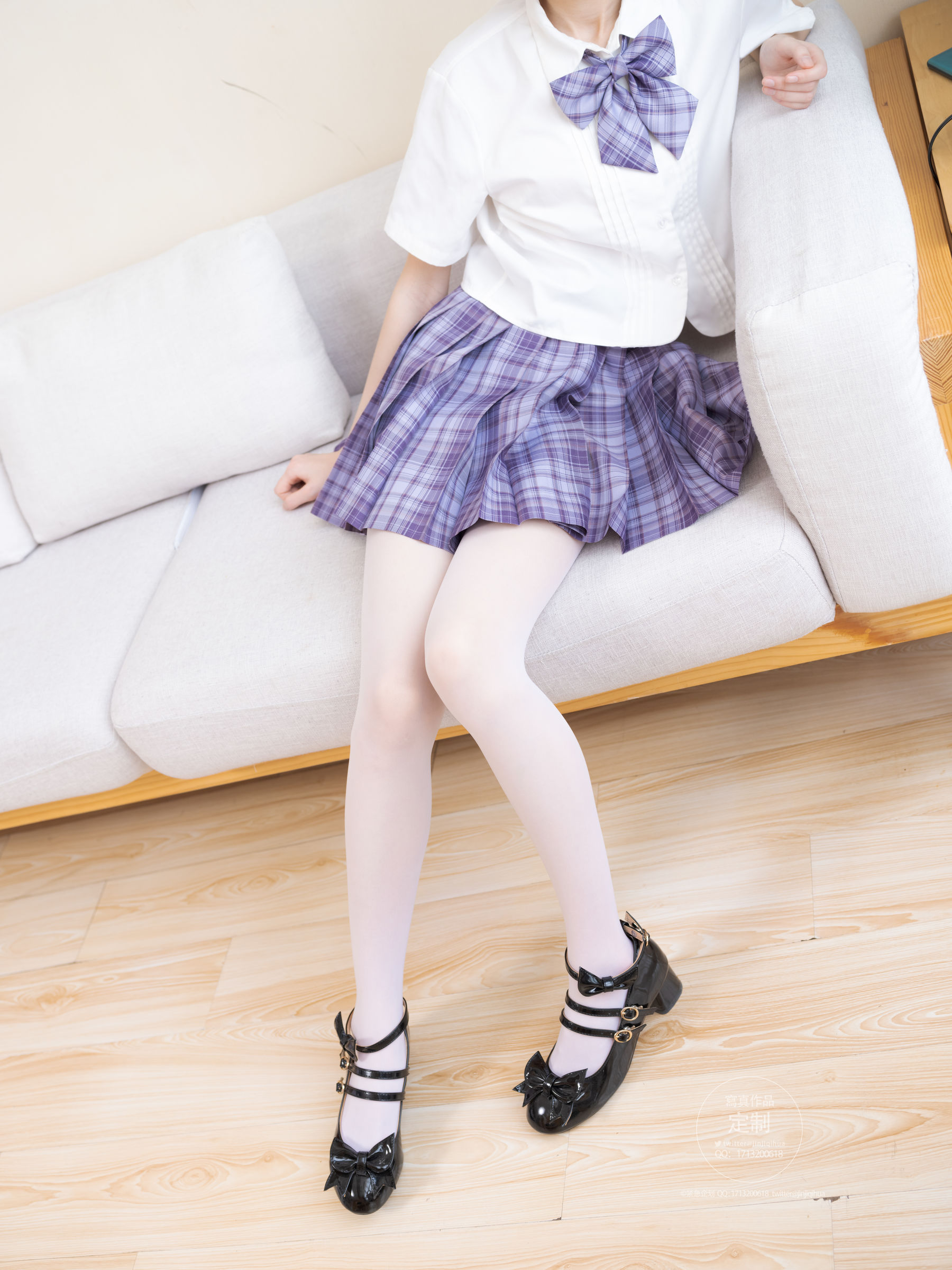 Y-004 格子裙-图77