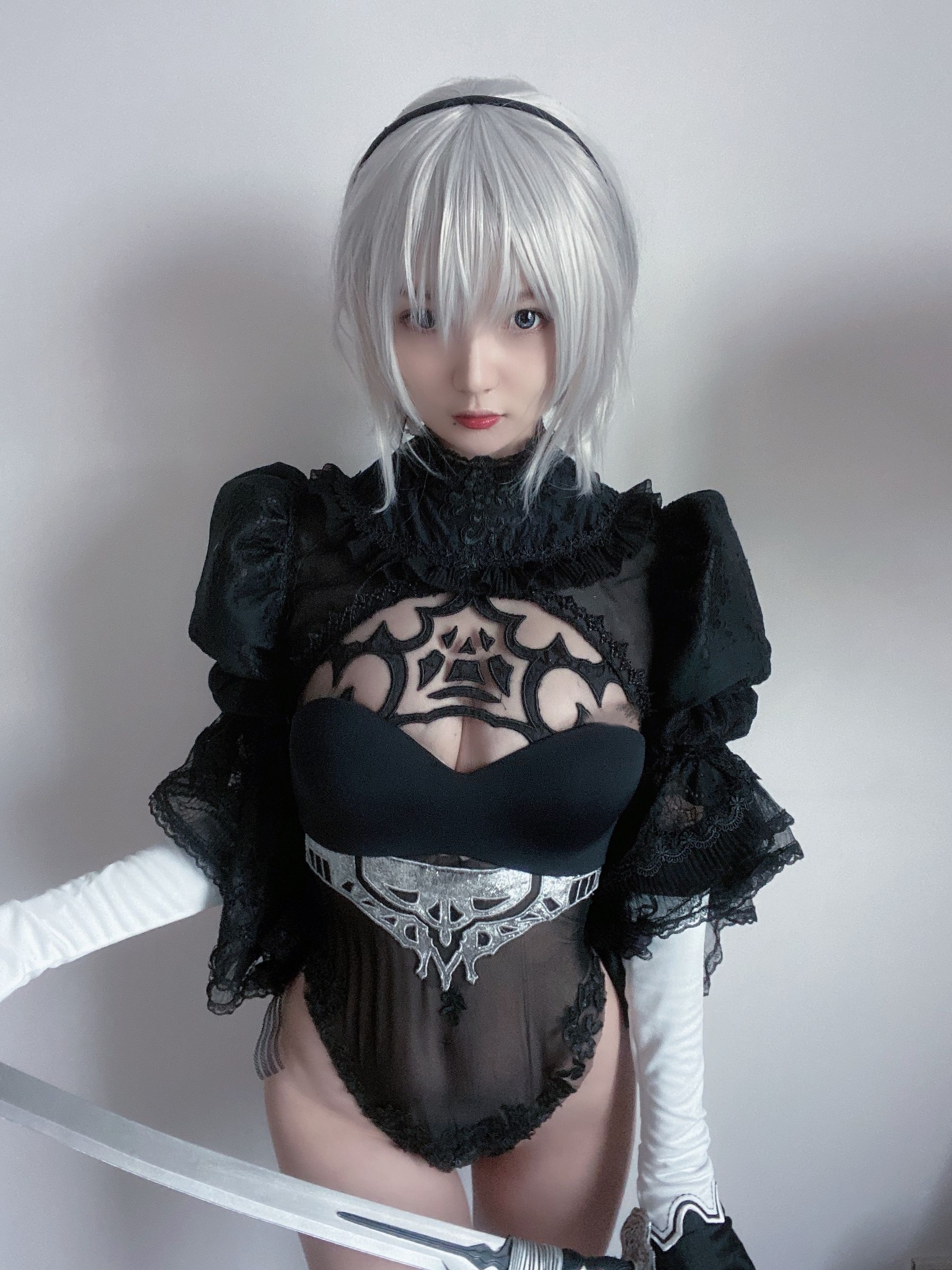 51酱 - 2B黑婚纱-图29