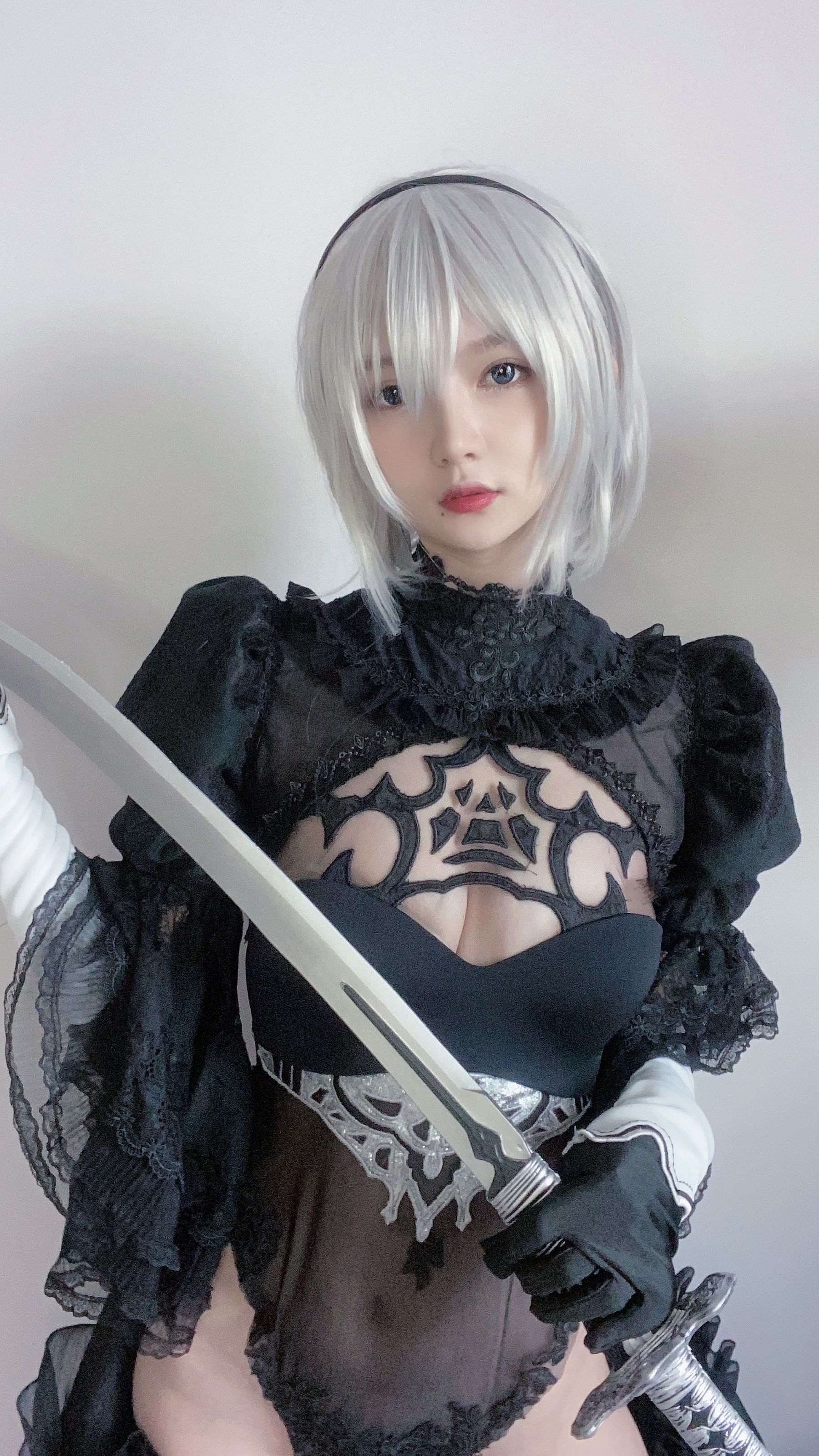 51酱 - 2B黑婚纱-图36