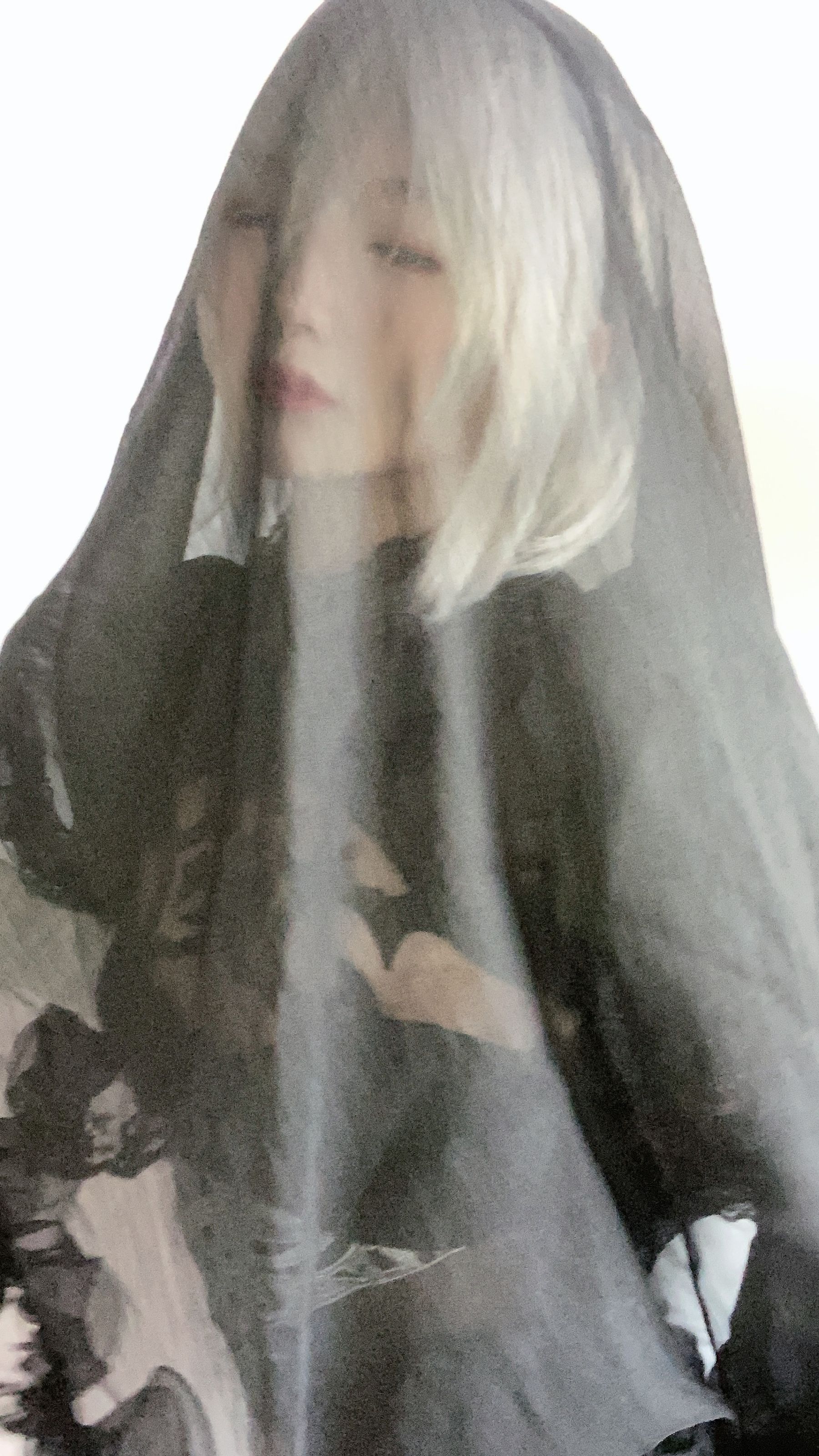51酱 - 2B黑婚纱-图45