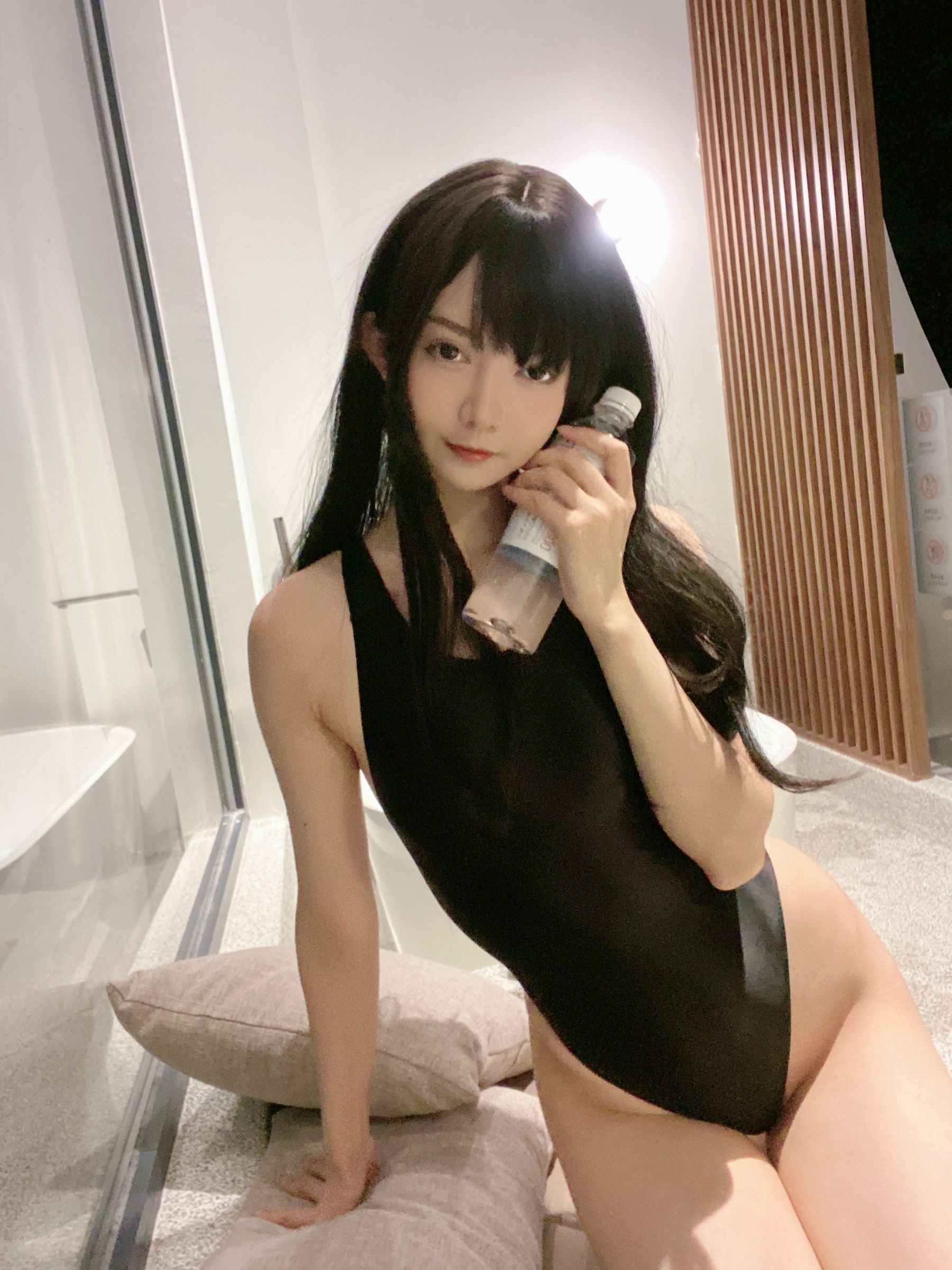 51酱 - 黑红泳装-图35