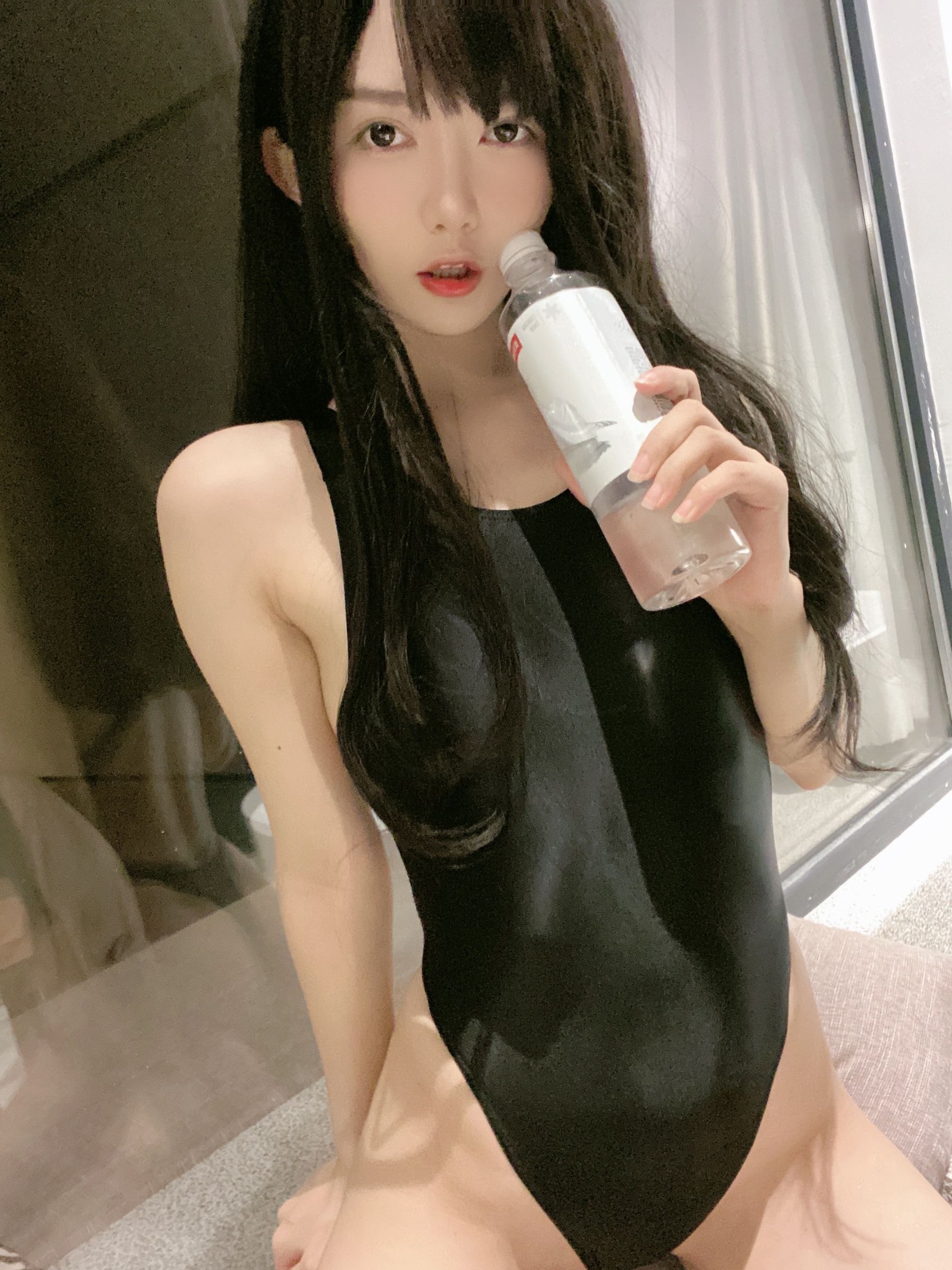 51酱 - 黑红泳装-图39