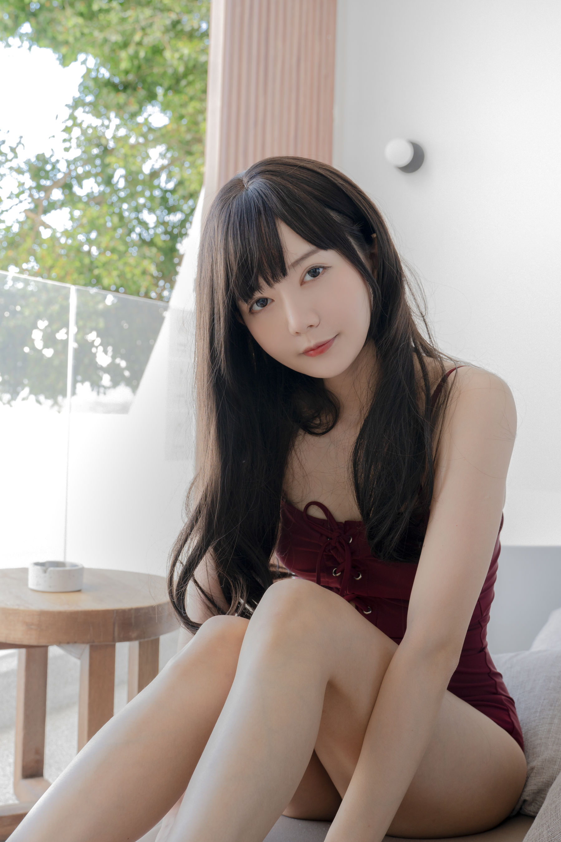 51酱 - 黑红泳装-图62