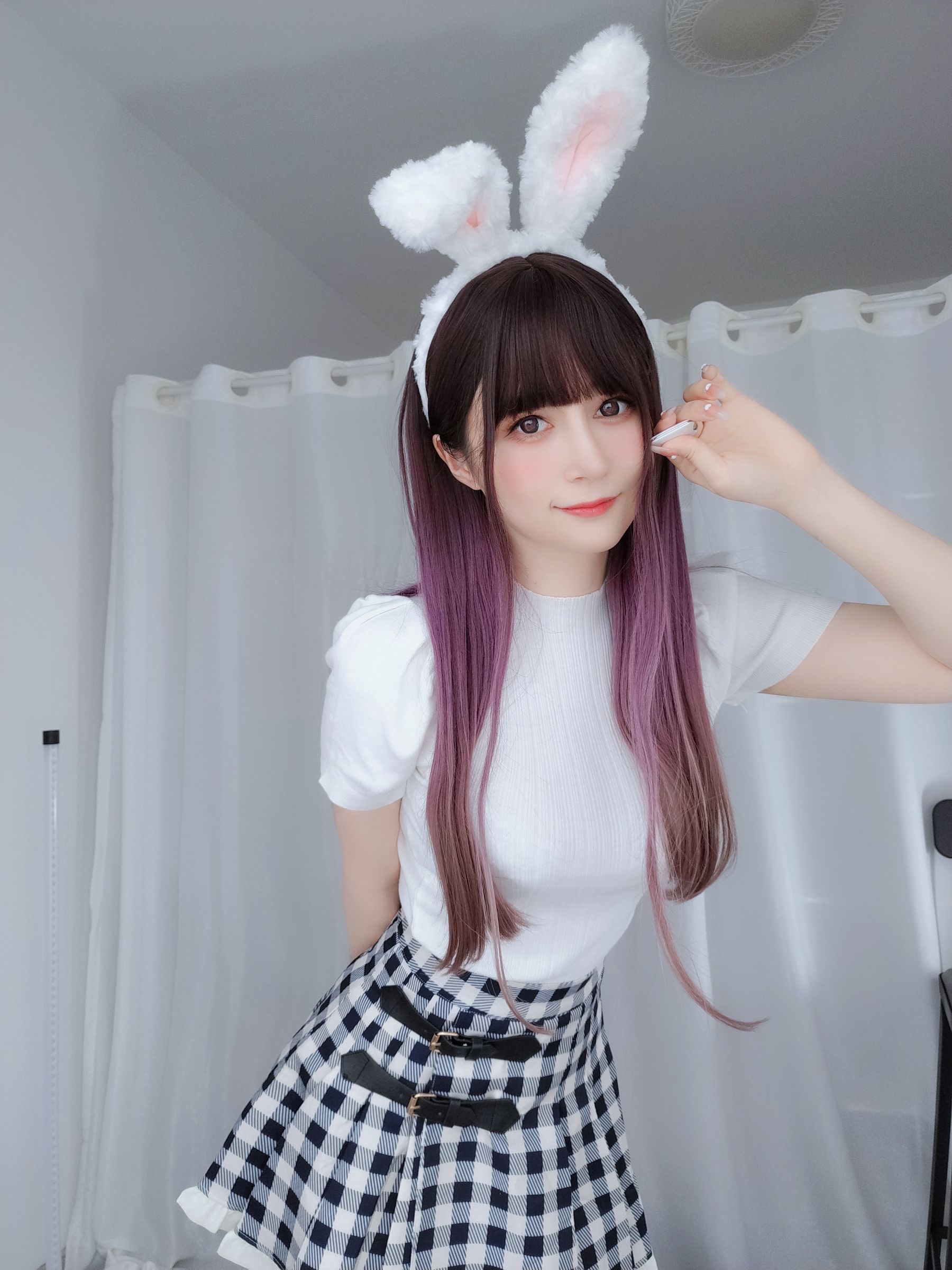 Coser小姐姐白银 - 白丝兔女郎-图9