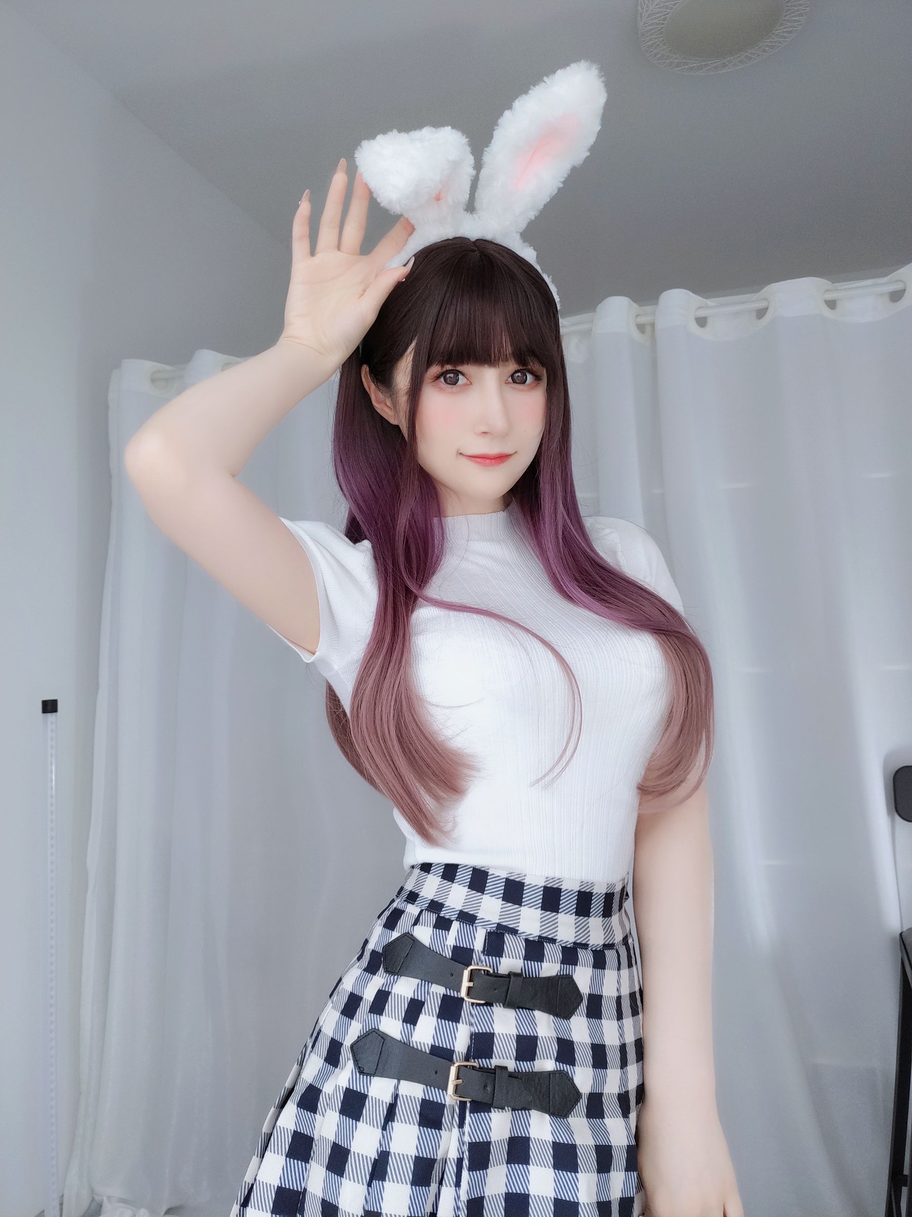 Coser小姐姐白银 - 白丝兔女郎-图10