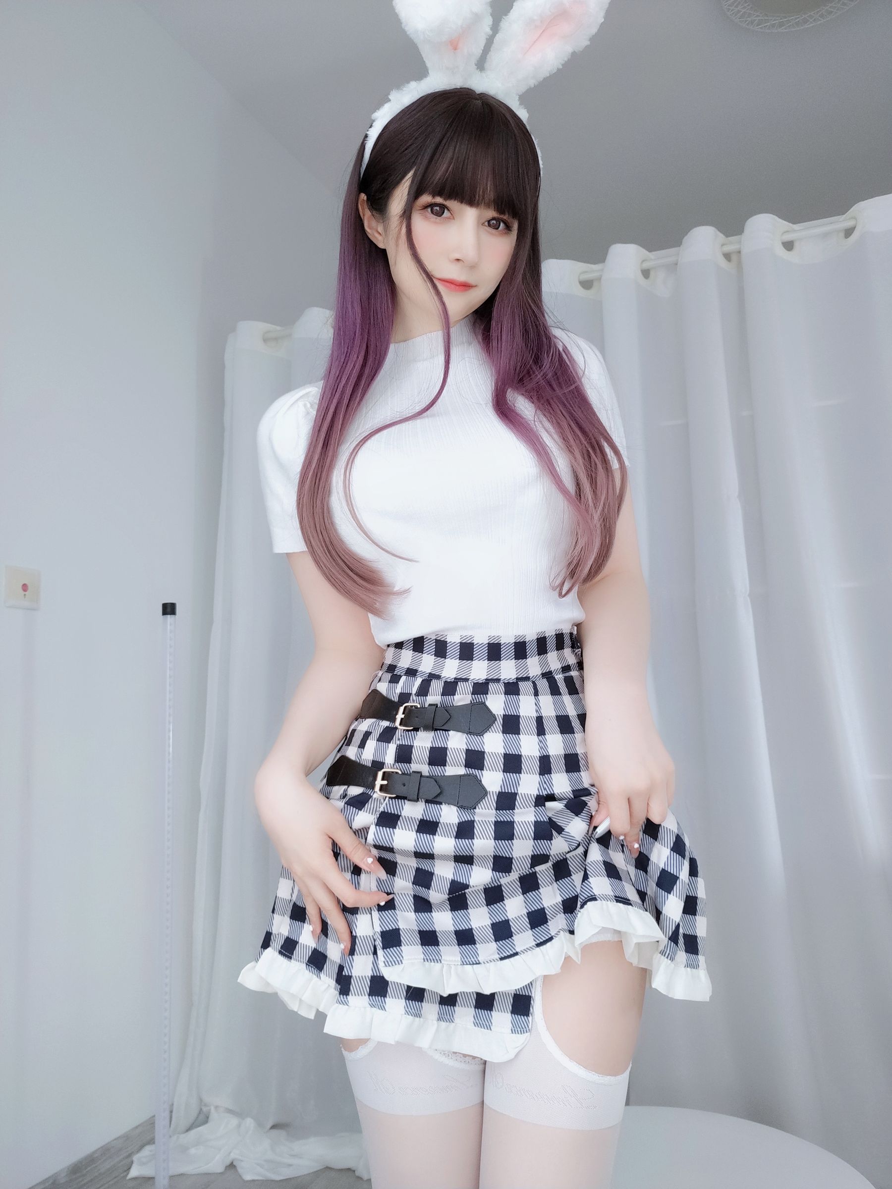 Coser小姐姐白银 - 白丝兔女郎-图13
