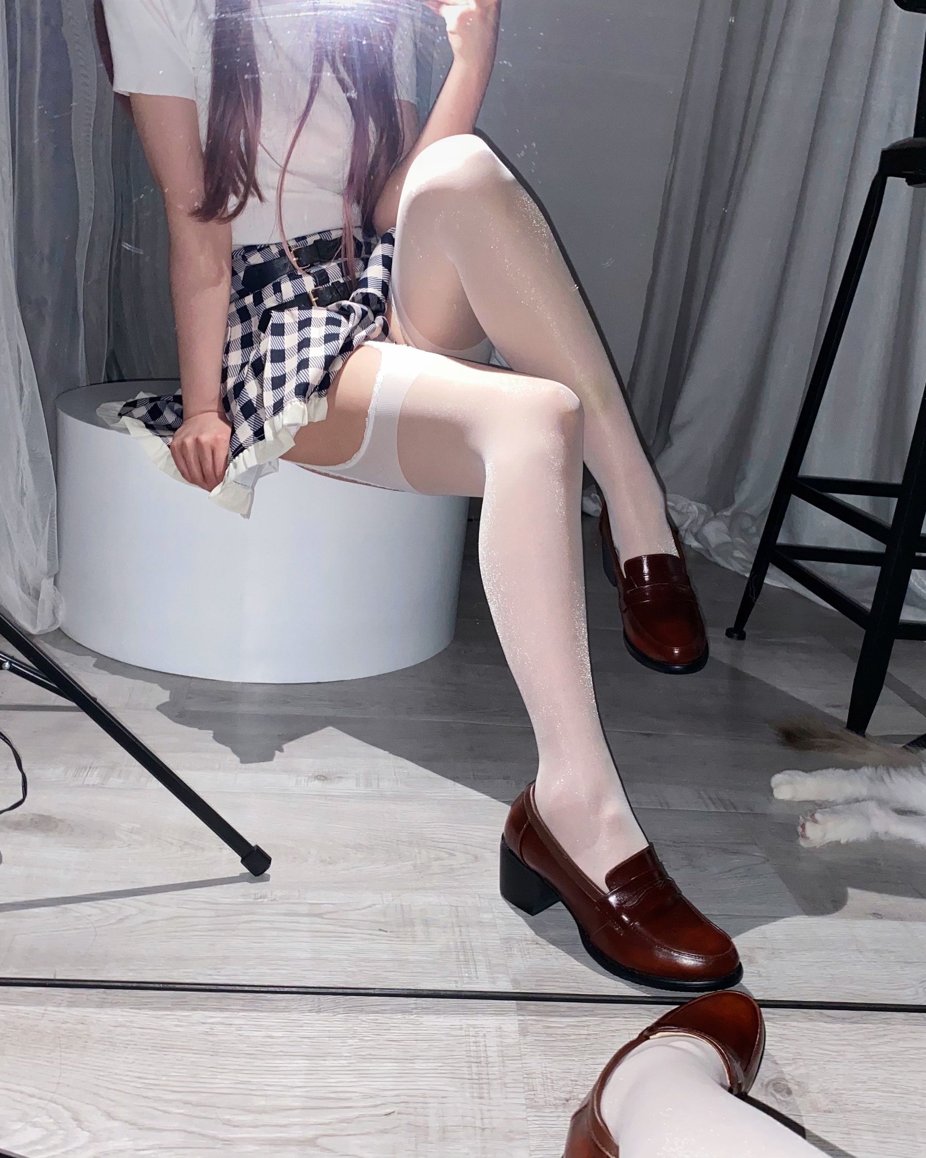 Coser小姐姐白银 - 白丝兔女郎-图1