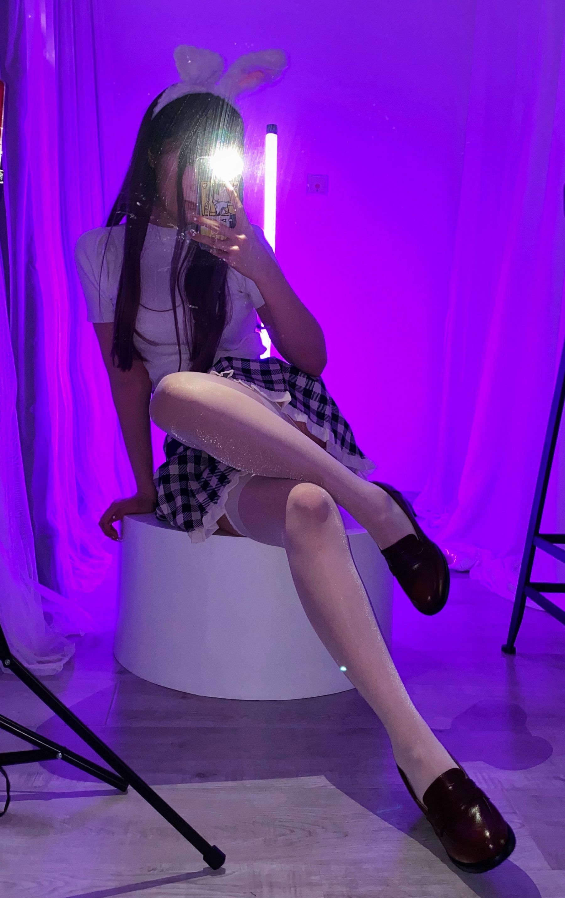 Coser小姐姐白银 - 白丝兔女郎-图3