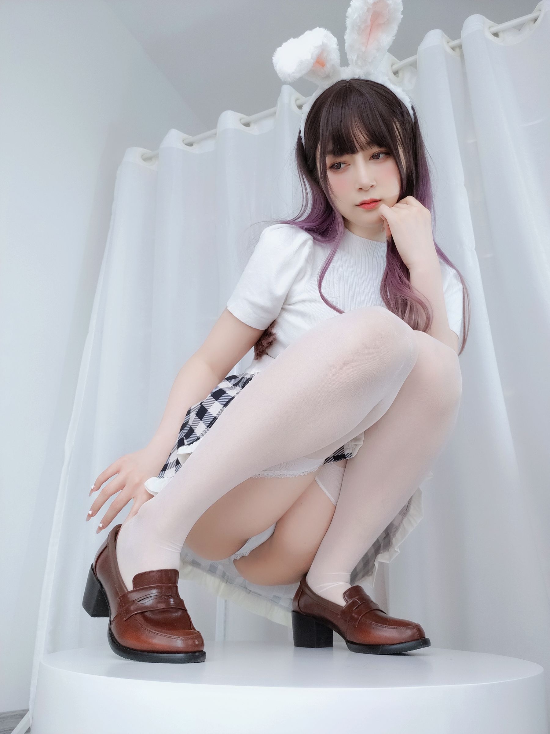 Coser小姐姐白银 - 白丝兔女郎-图52