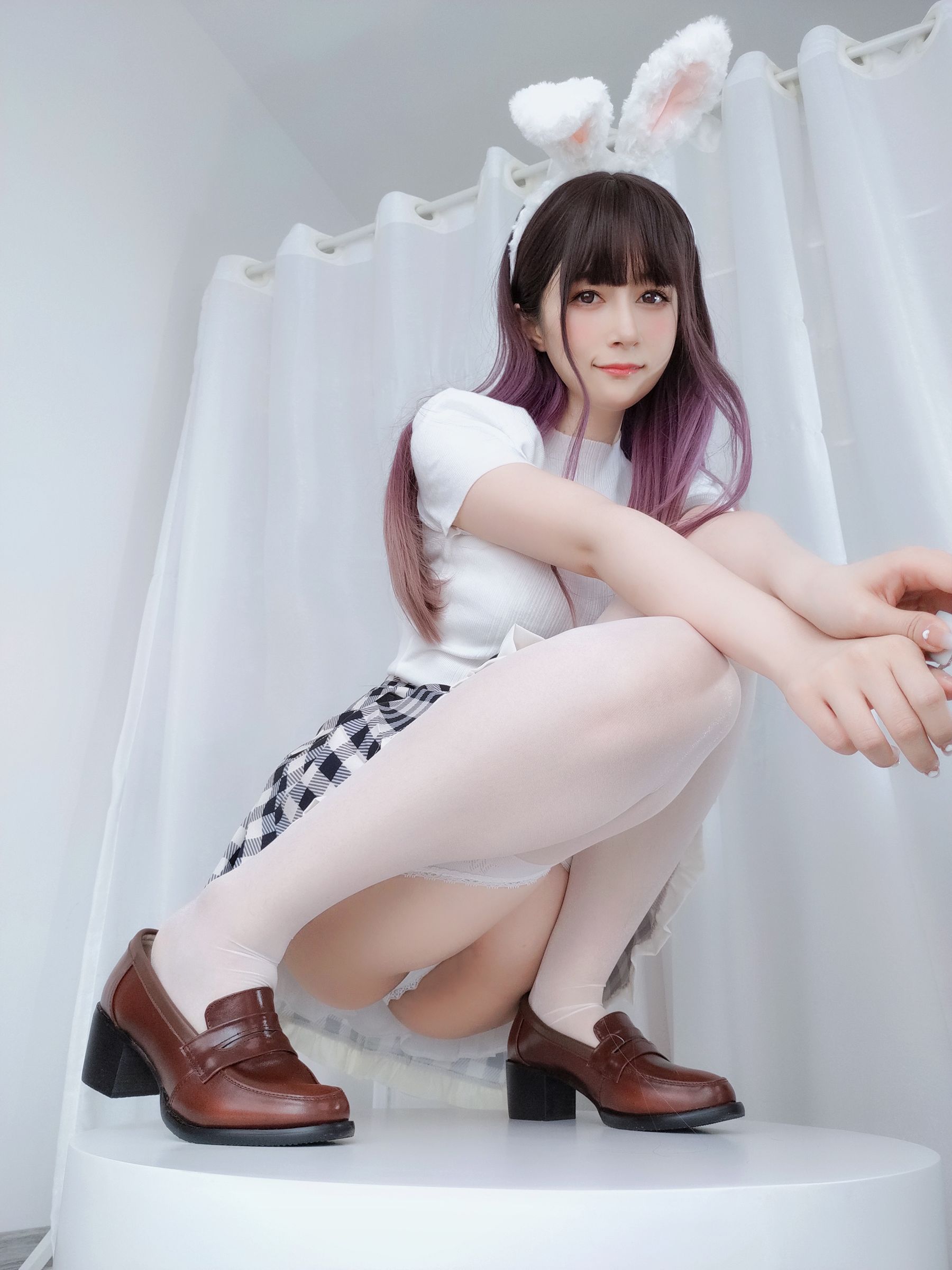 Coser小姐姐白银 - 白丝兔女郎-图53