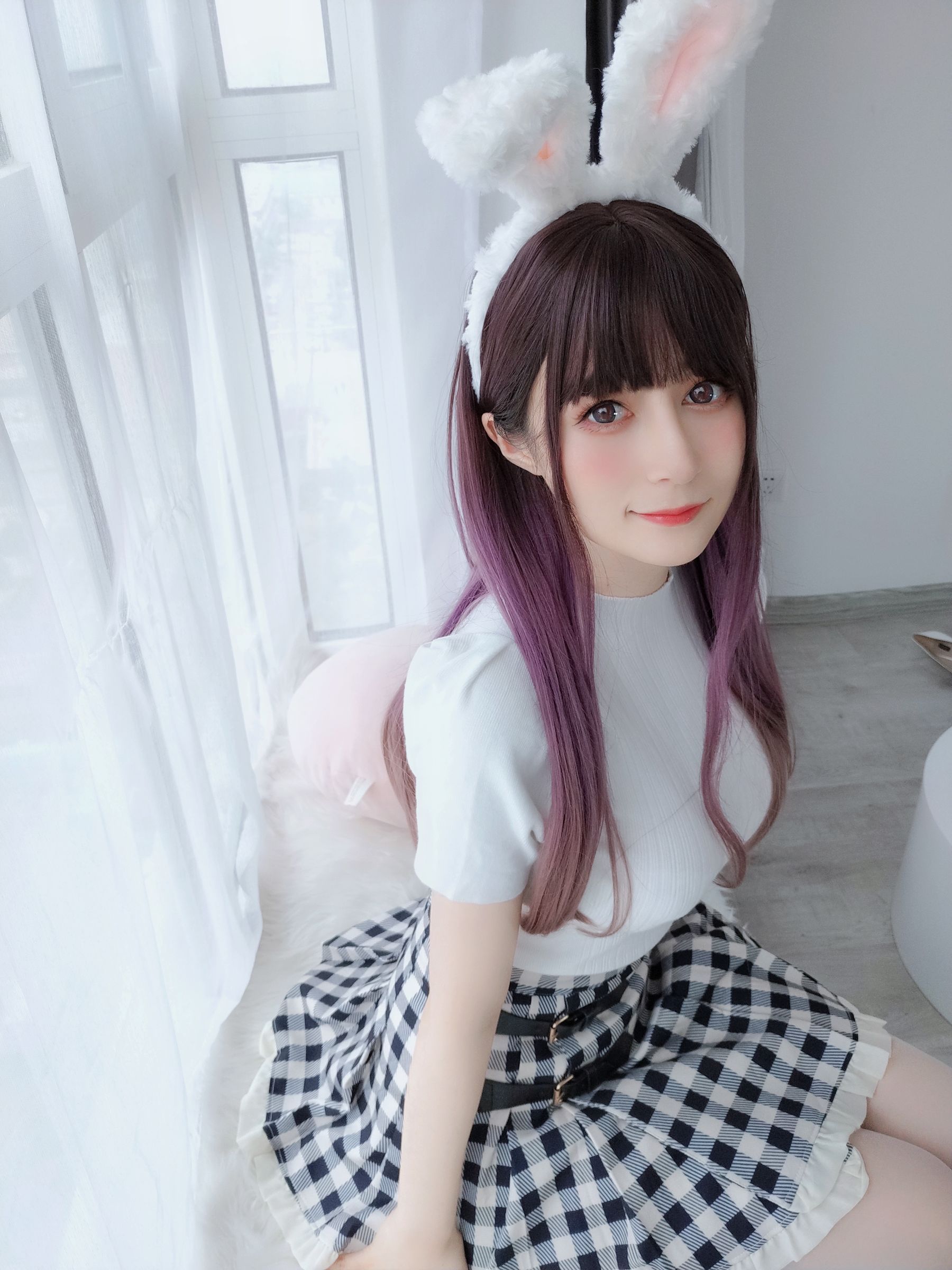 Coser小姐姐白银 - 白丝兔女郎-图6
