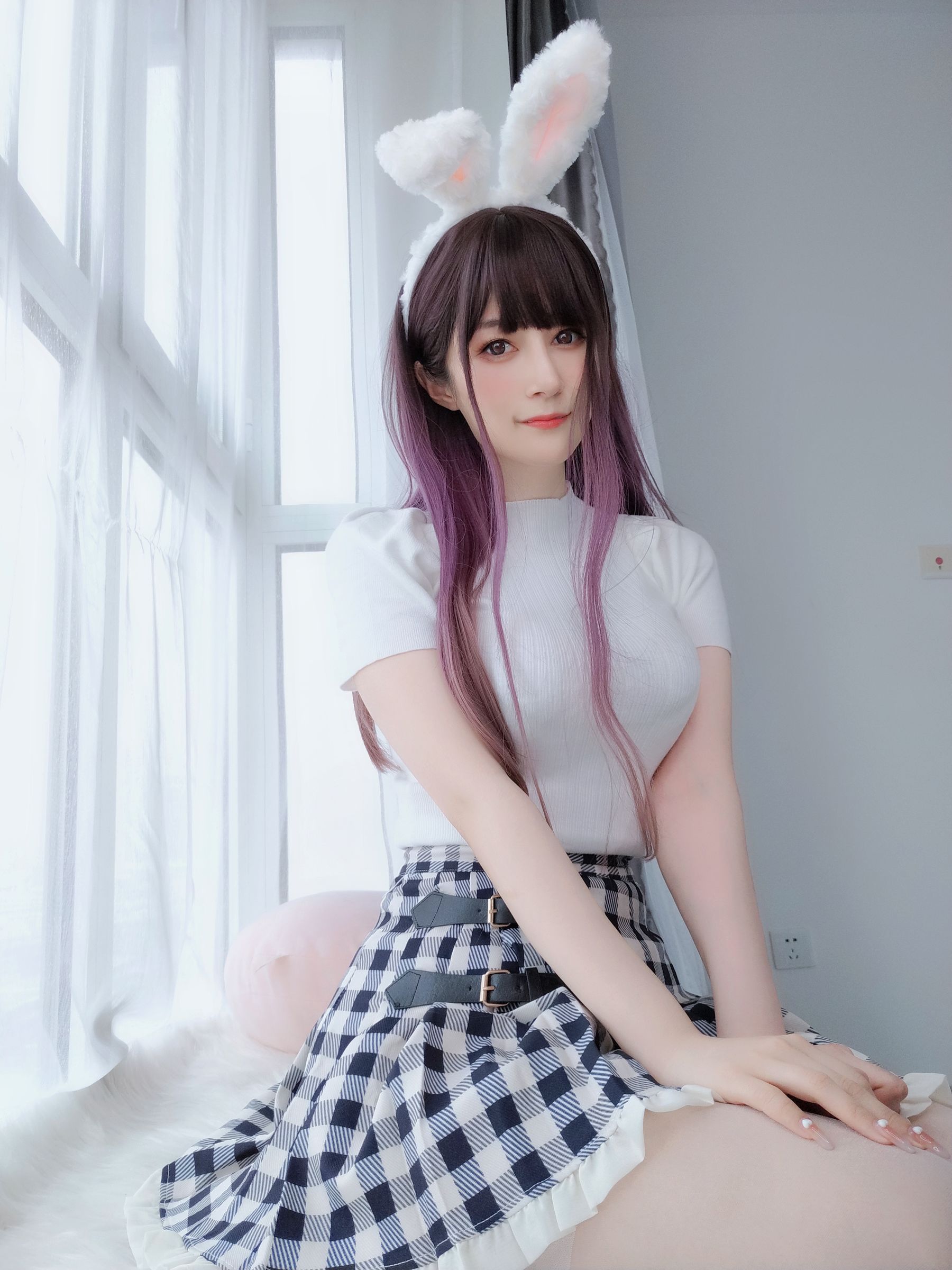 Coser小姐姐白银 - 白丝兔女郎-图86