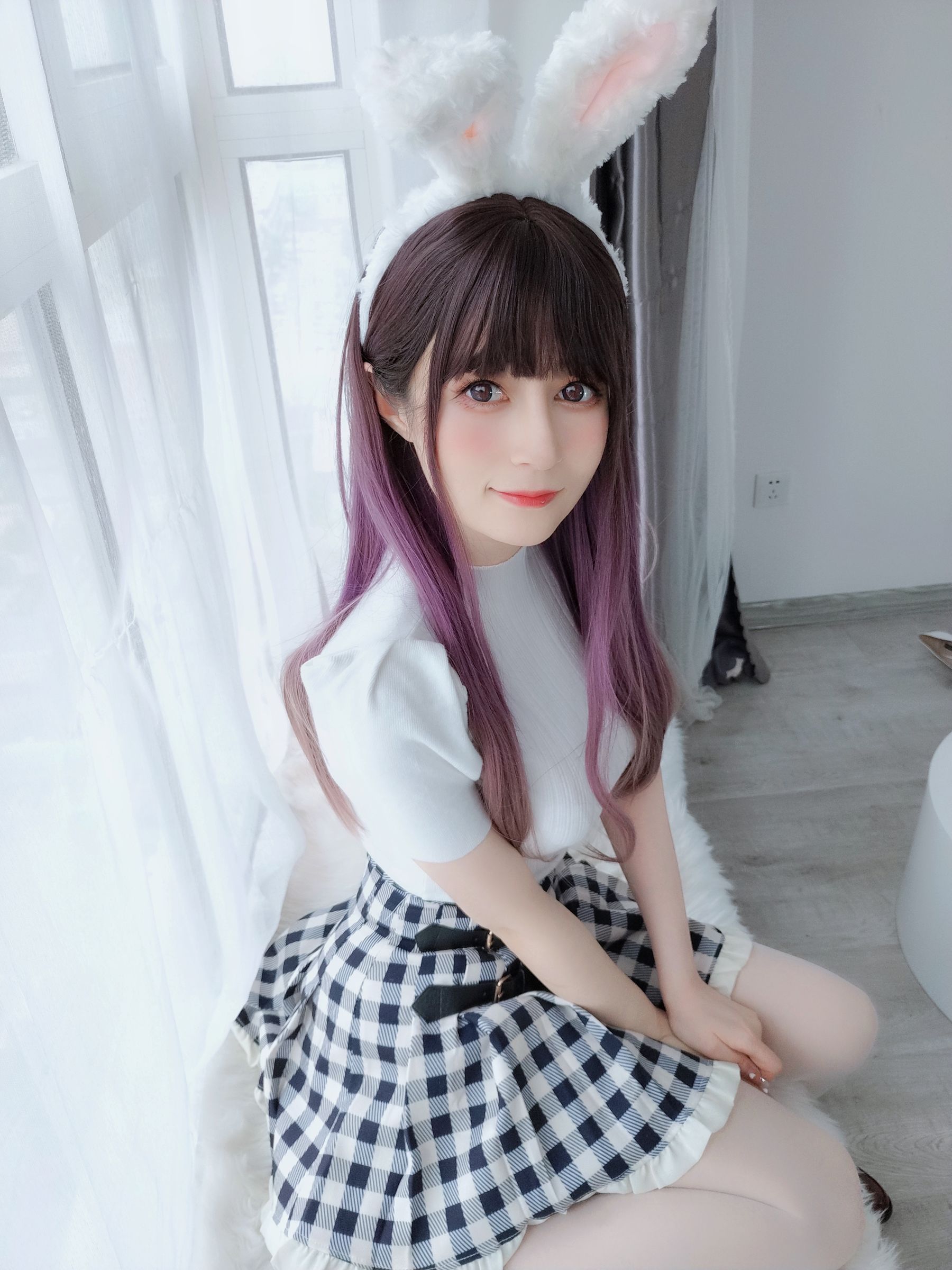 Coser小姐姐白银 - 白丝兔女郎-图8