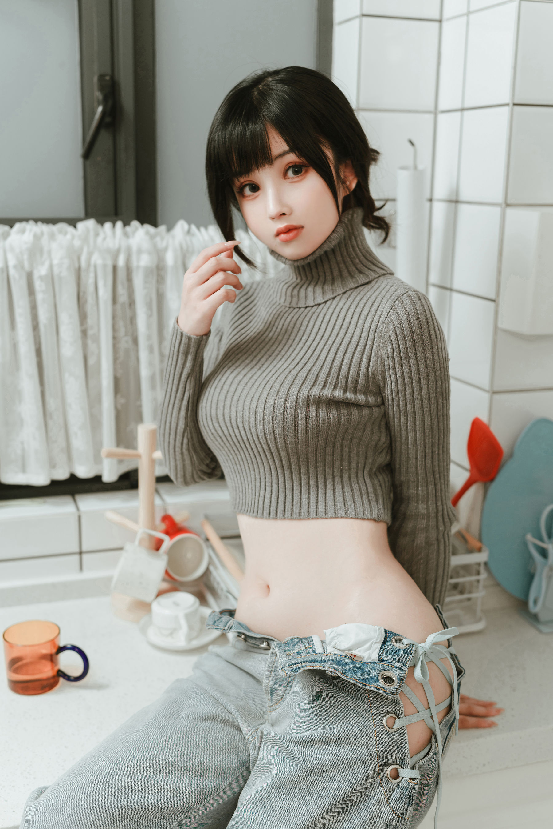 COS福利rioko凉凉子(肉扣热热子) - 吉他妹妹2.0-图36