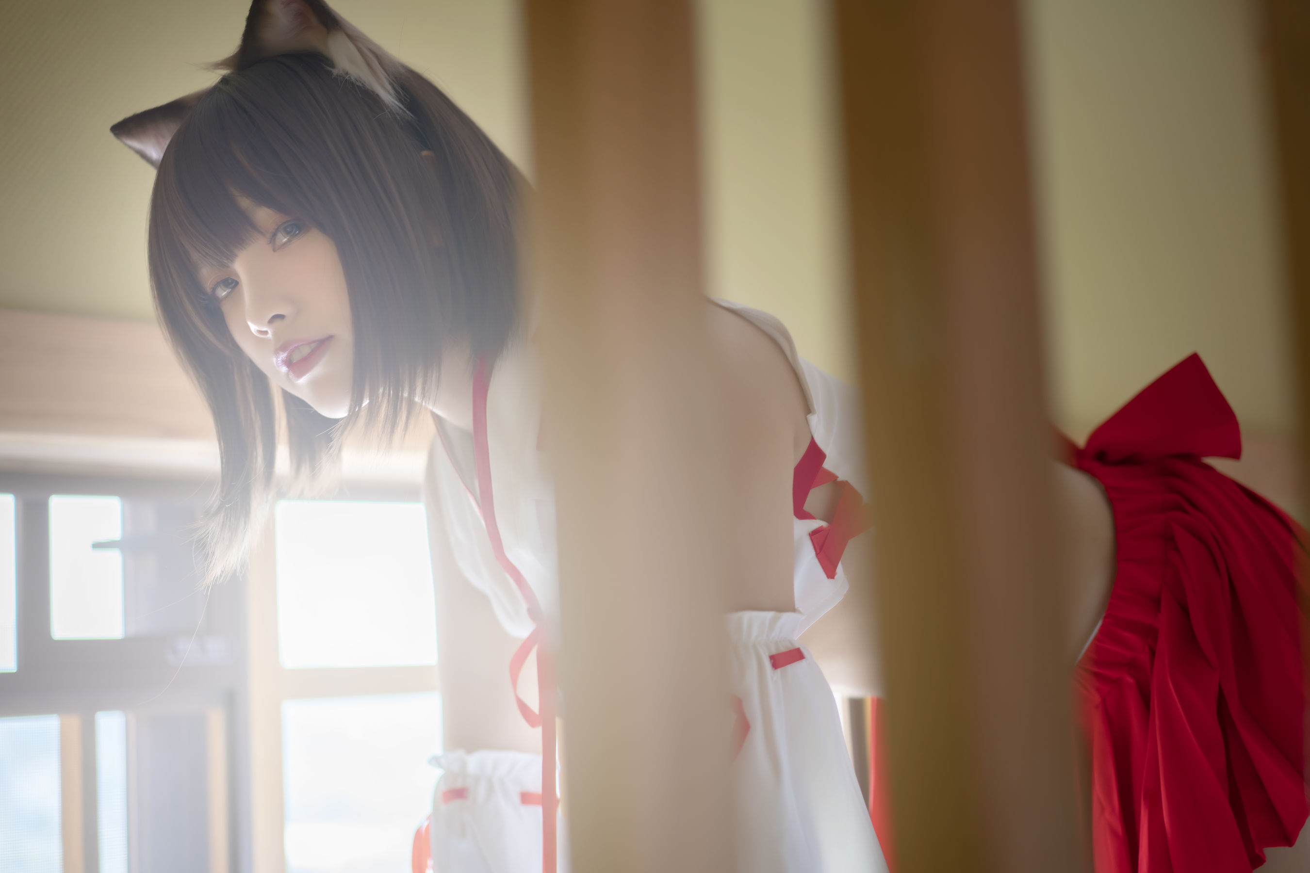 Neko-薇薇 - 巫女-图14