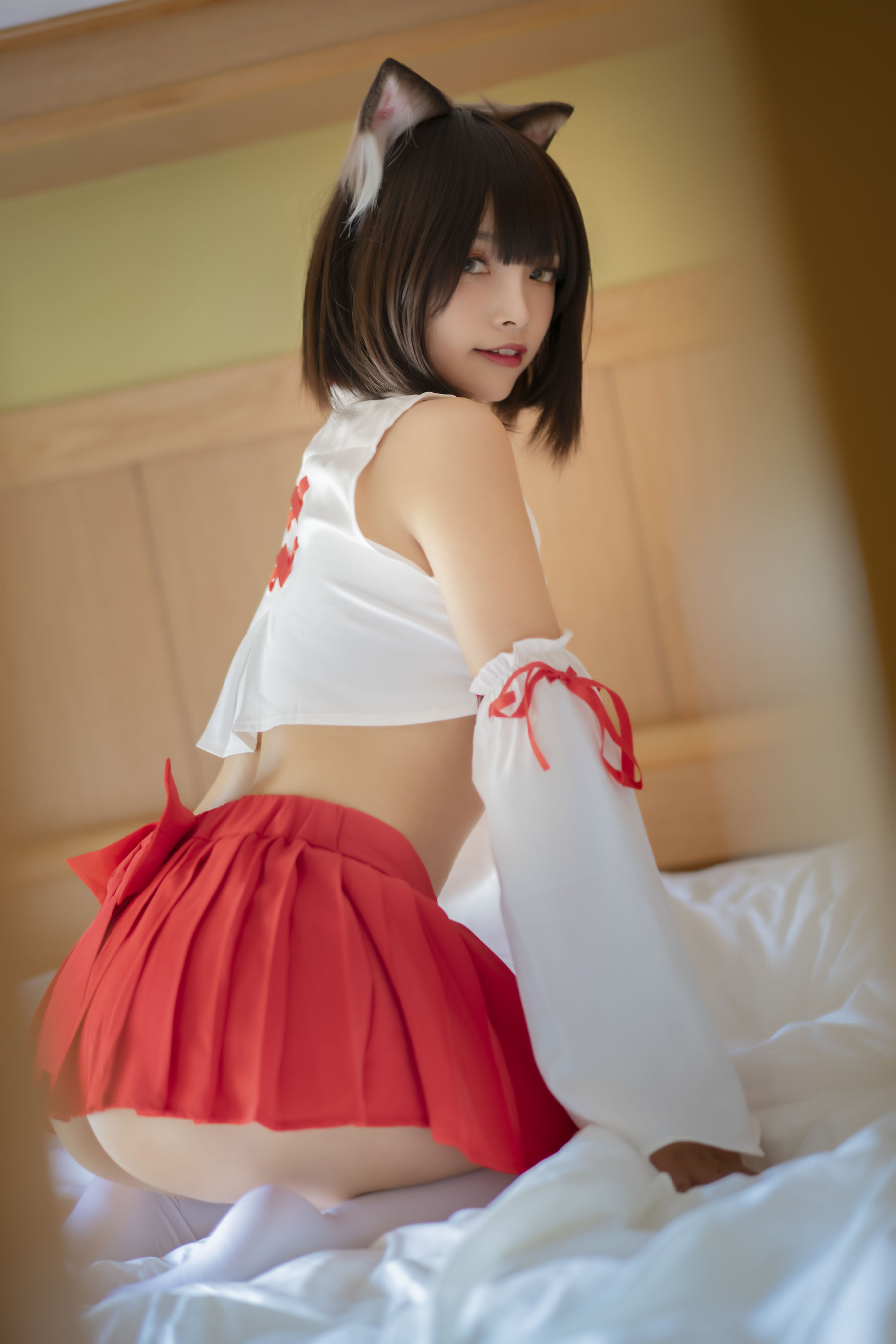 Neko-薇薇 - 巫女-图22