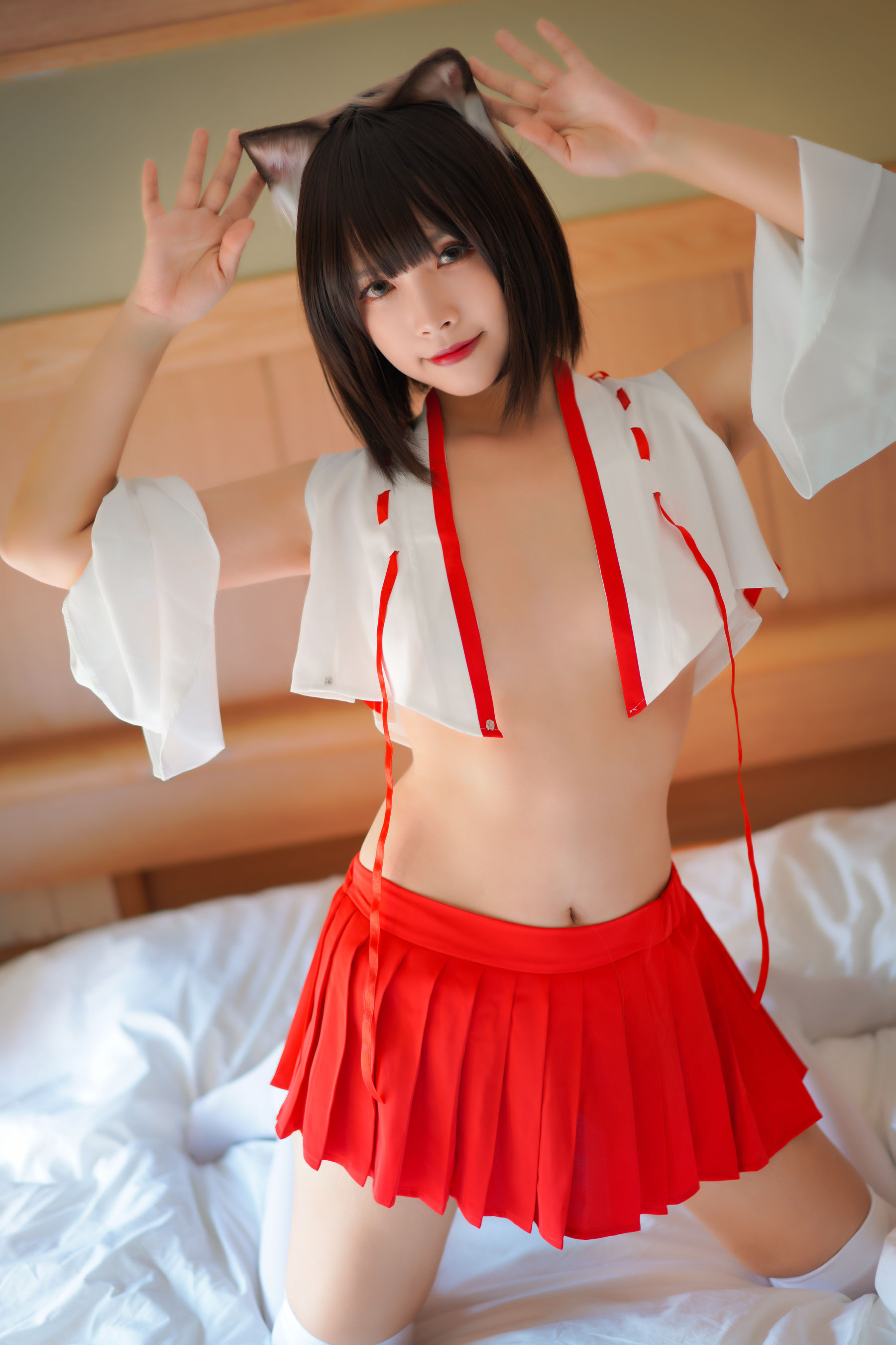 Neko-薇薇 - 巫女-图27