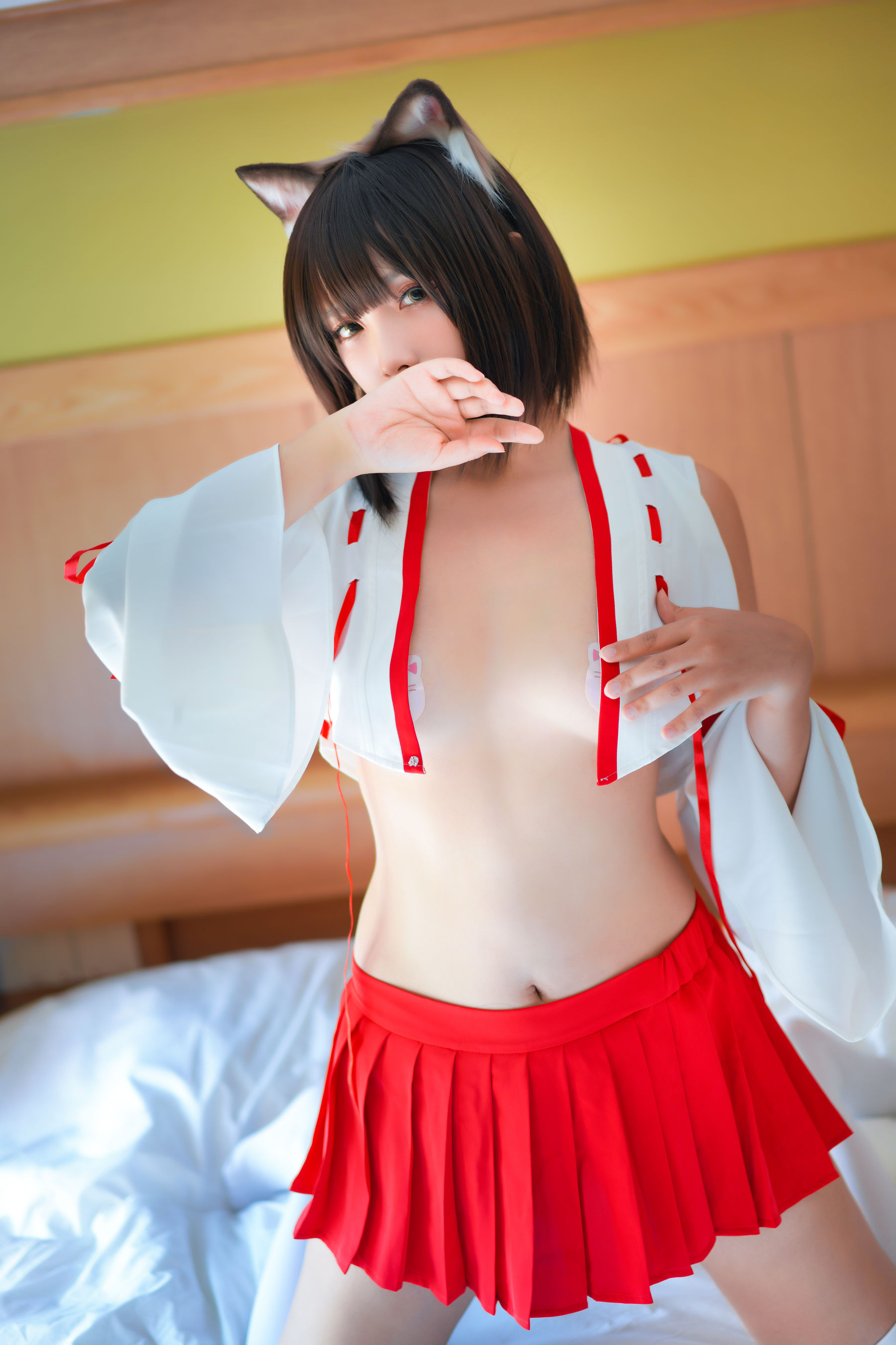 Neko-薇薇 - 巫女-图28