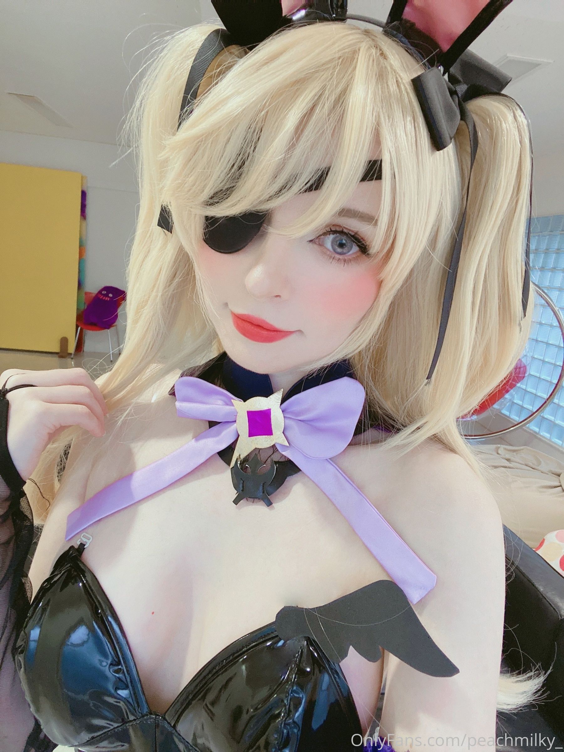 Peach milky - Fischl Playboy Bunny Genshin Impact-图22