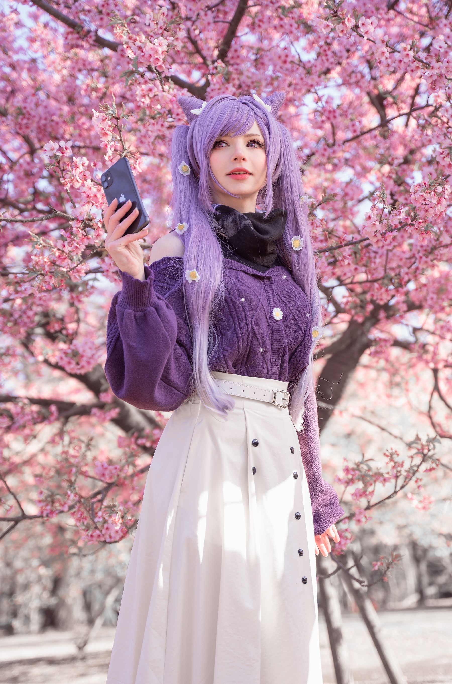 Peach milky - Keqing Genshin Impact-图1