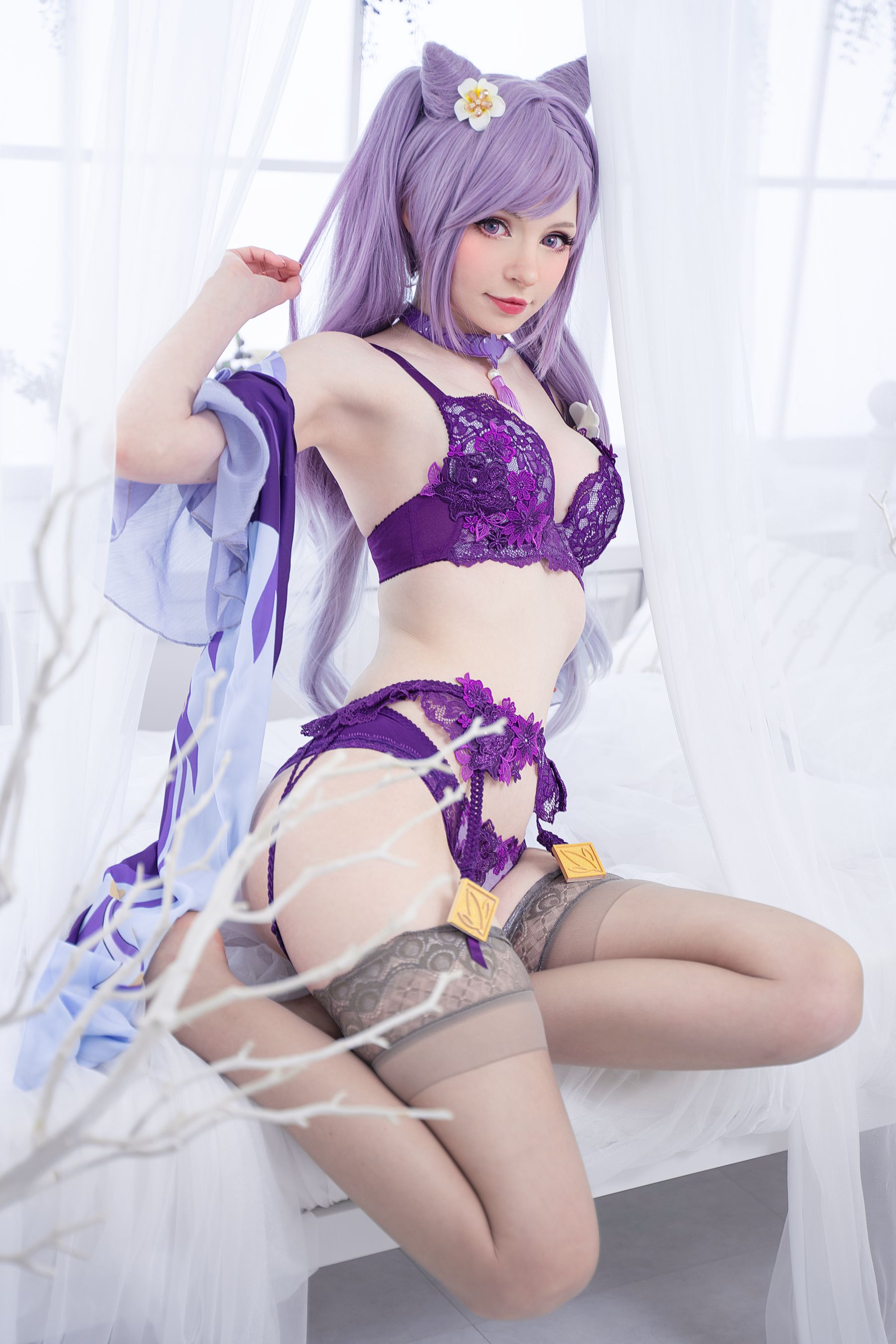 Peach milky - Keqing Genshin Impact-图41