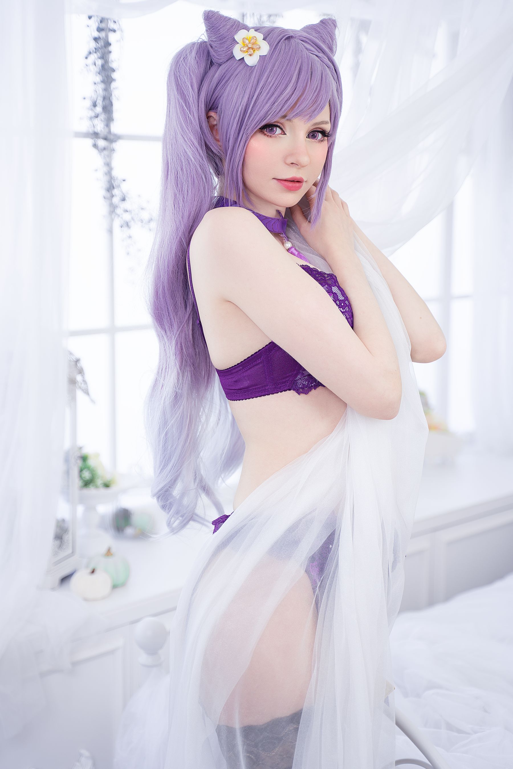 Peach milky - Keqing Genshin Impact-图43