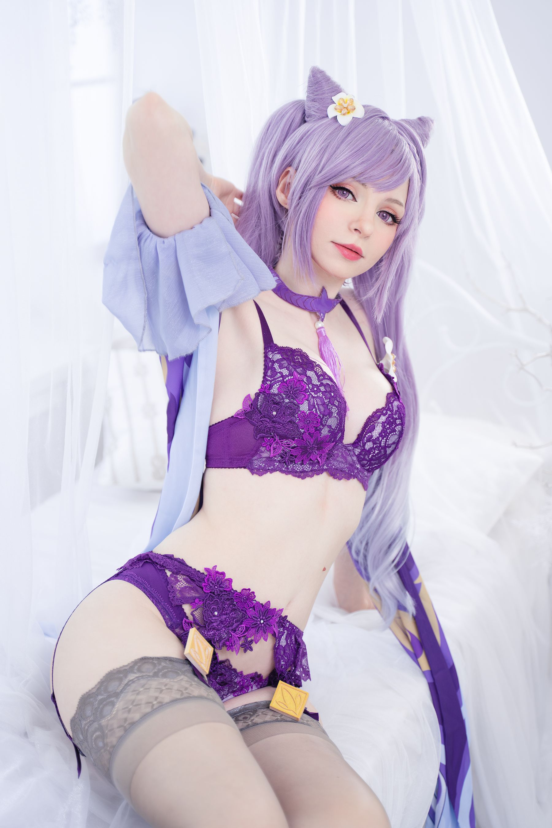 Peach milky - Keqing Genshin Impact-图49