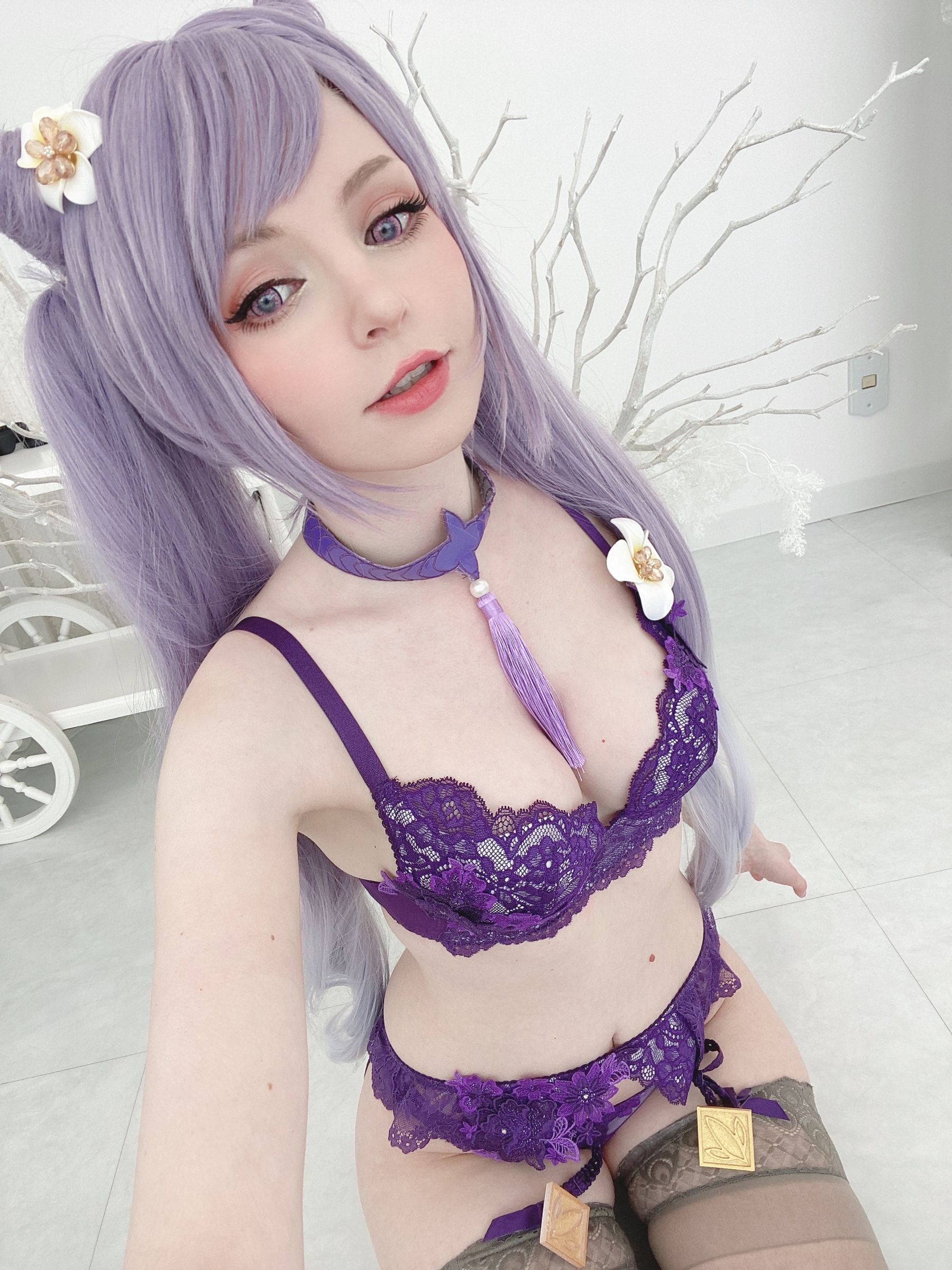 Peach milky - Keqing Genshin Impact-图50