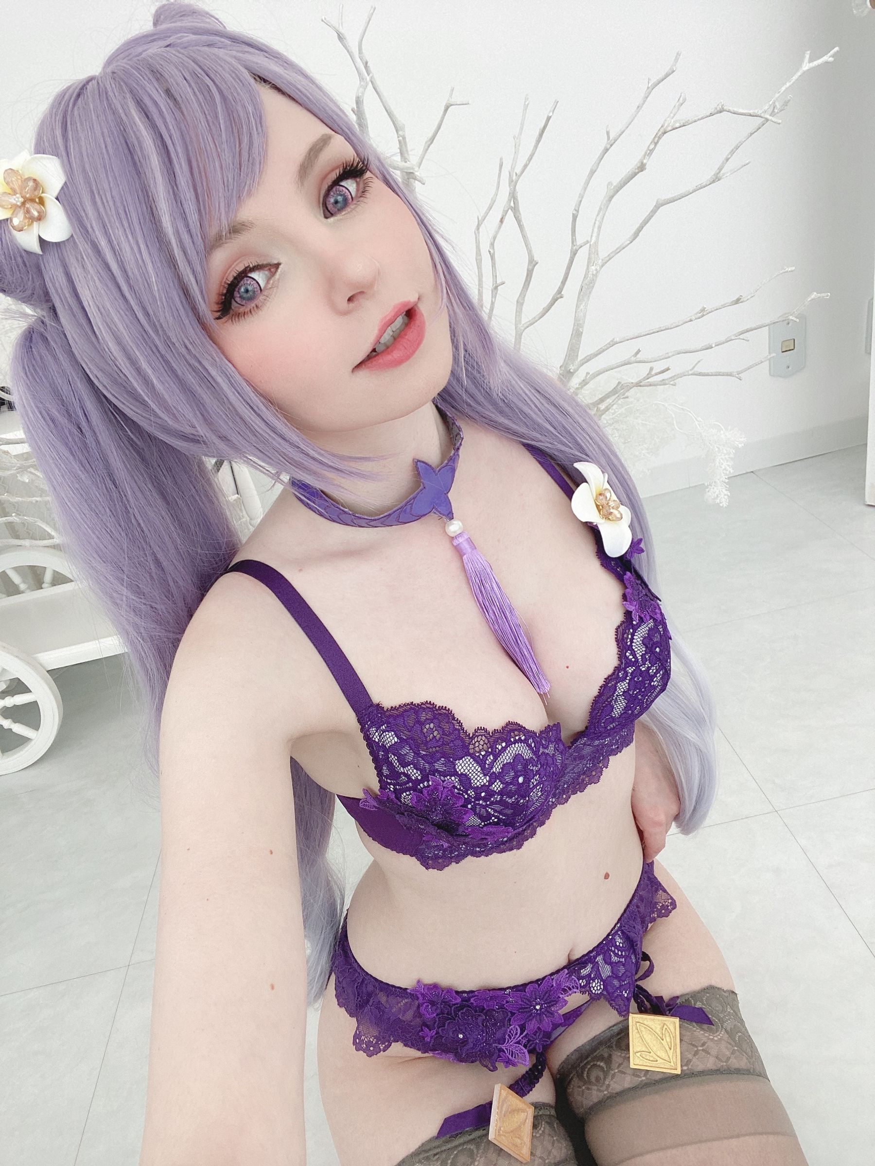 Peach milky - Keqing Genshin Impact-图52