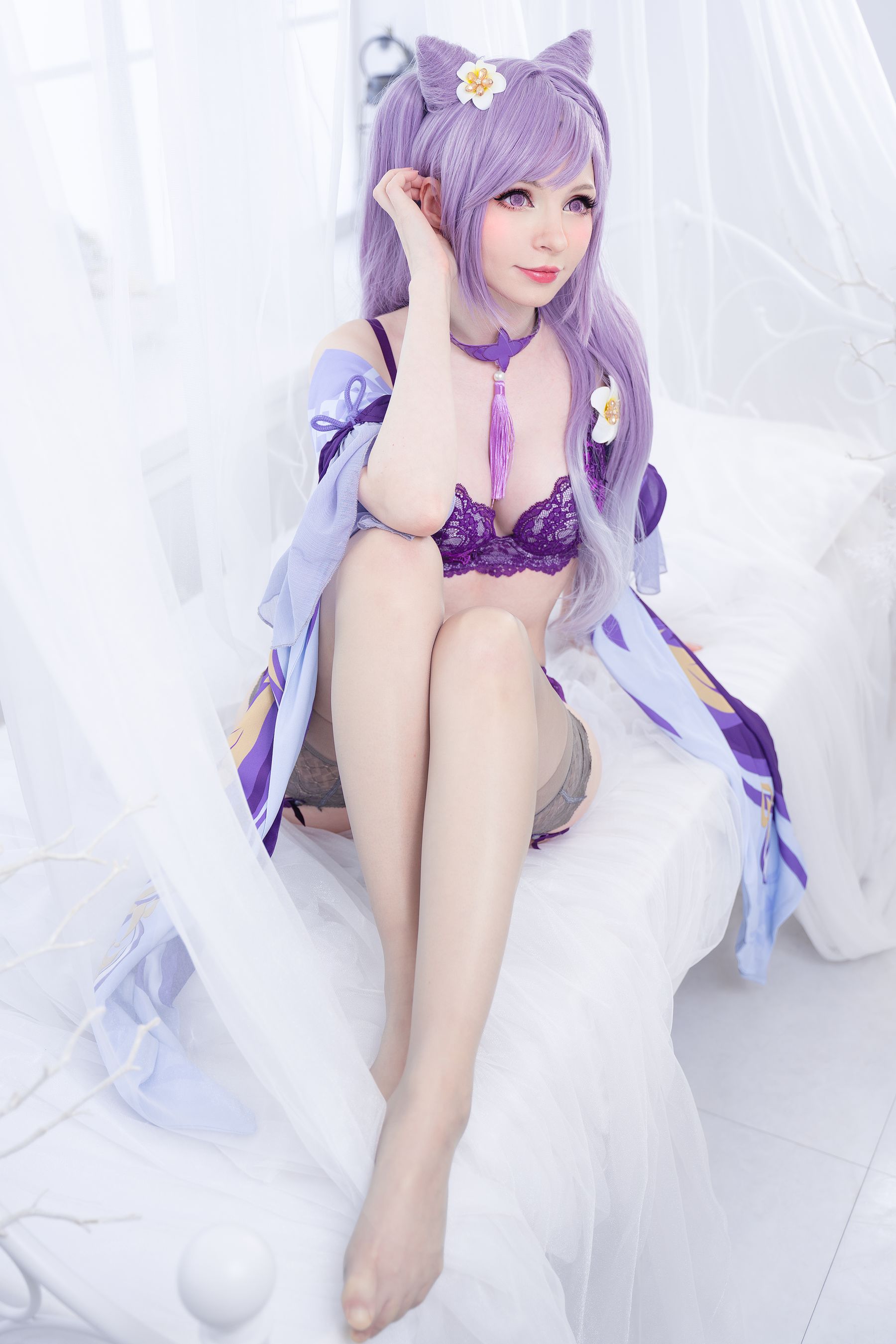 Peach milky - Keqing Genshin Impact-图65