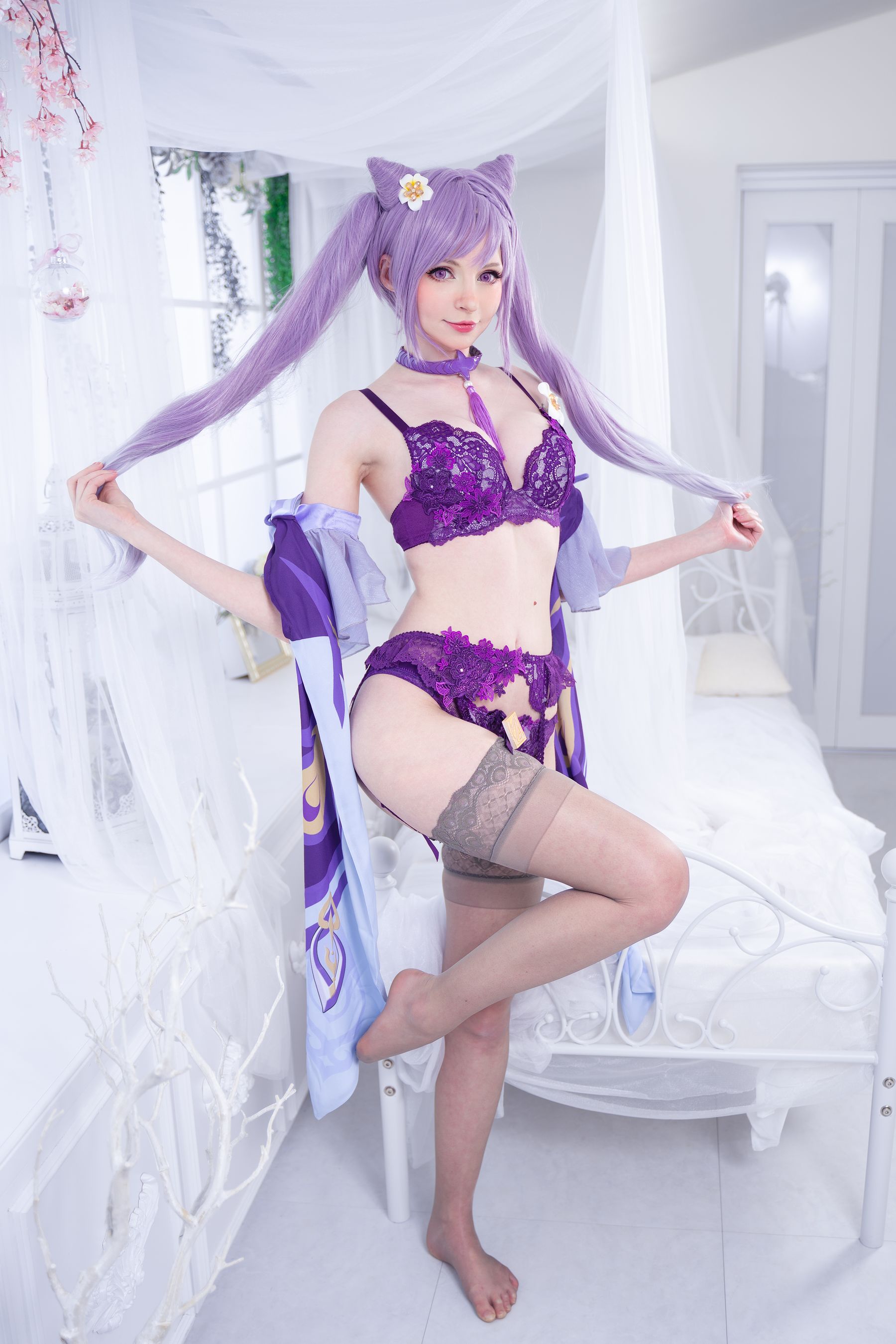 Peach milky - Keqing Genshin Impact-图75