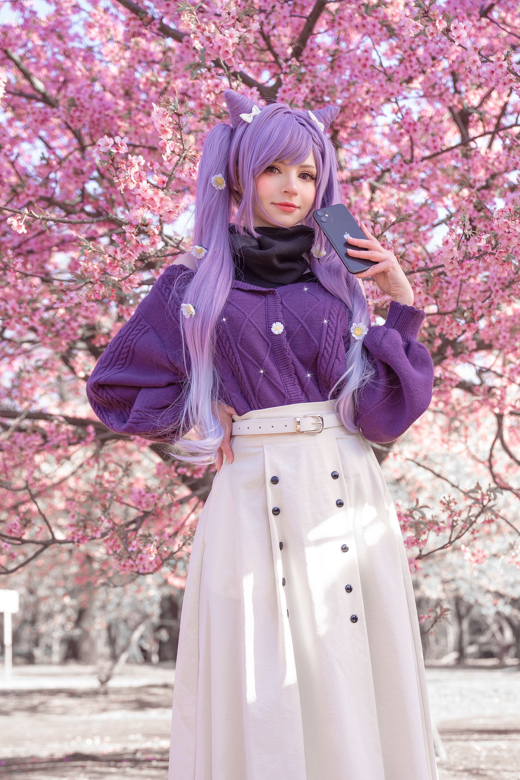 Peach milky - Keqing Genshin Impact-图7