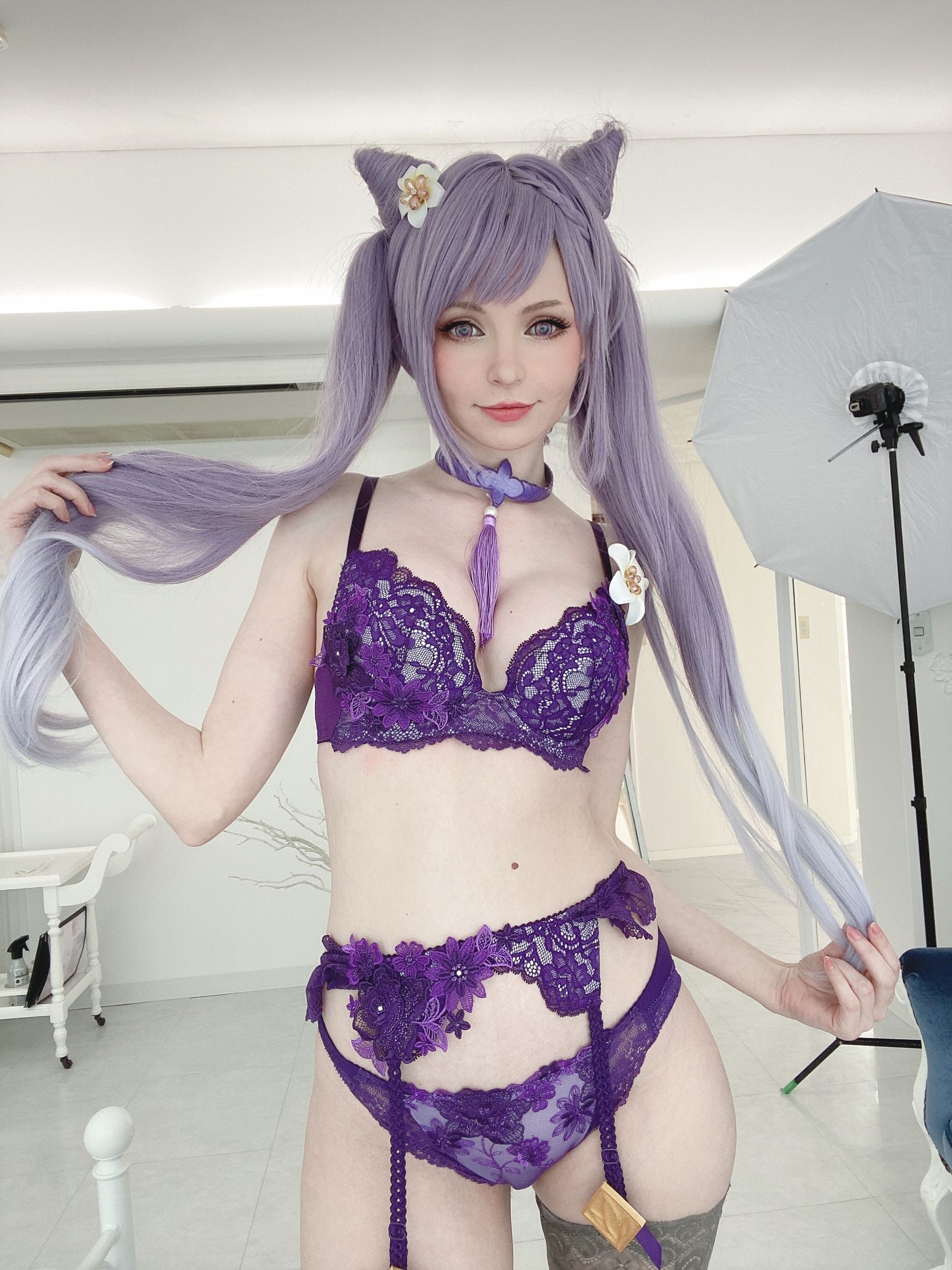 Peach milky - Keqing Genshin Impact-图80