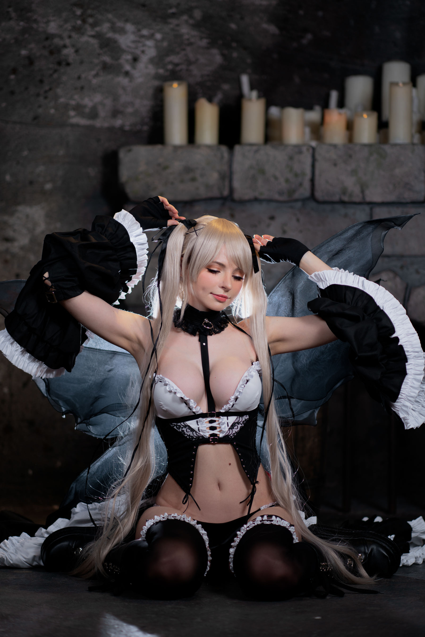 Peach milky - Sakimichan Marie Rose Set-图9