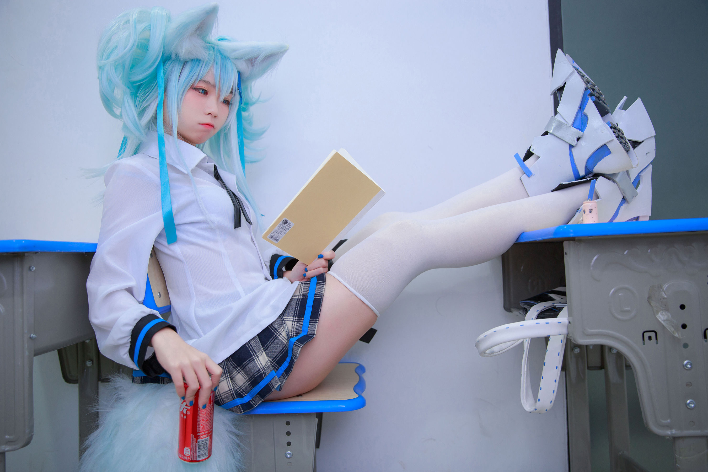动漫博主G44不会受伤 - 少女前线 PA15校服-图9