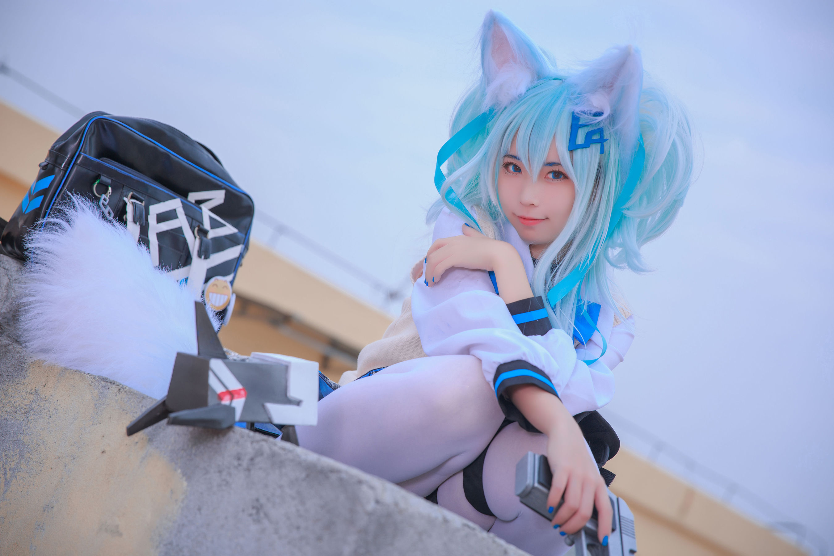 动漫博主G44不会受伤 - 少女前线 PA15校服-图15