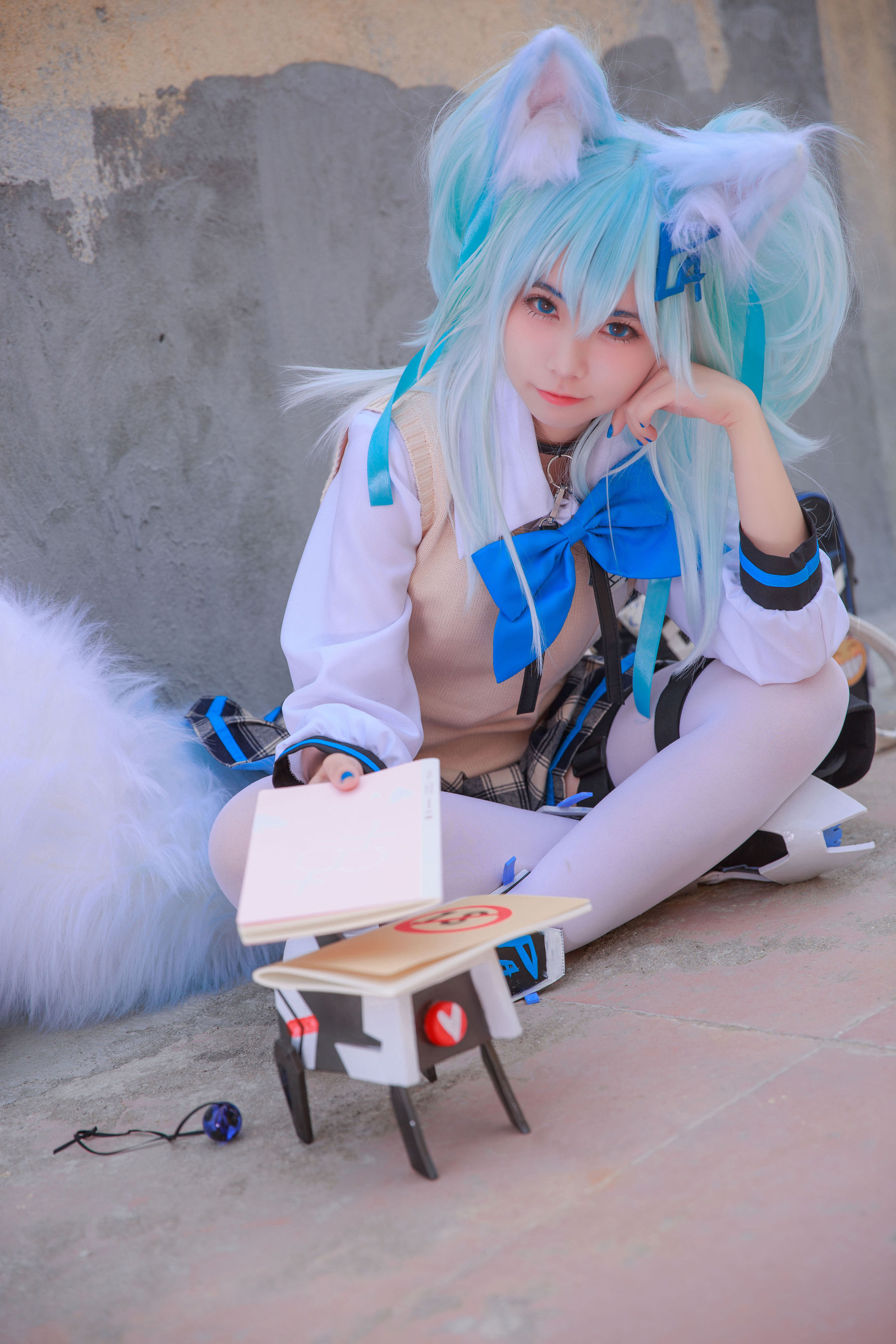 动漫博主G44不会受伤 - 少女前线 PA15校服-图20
