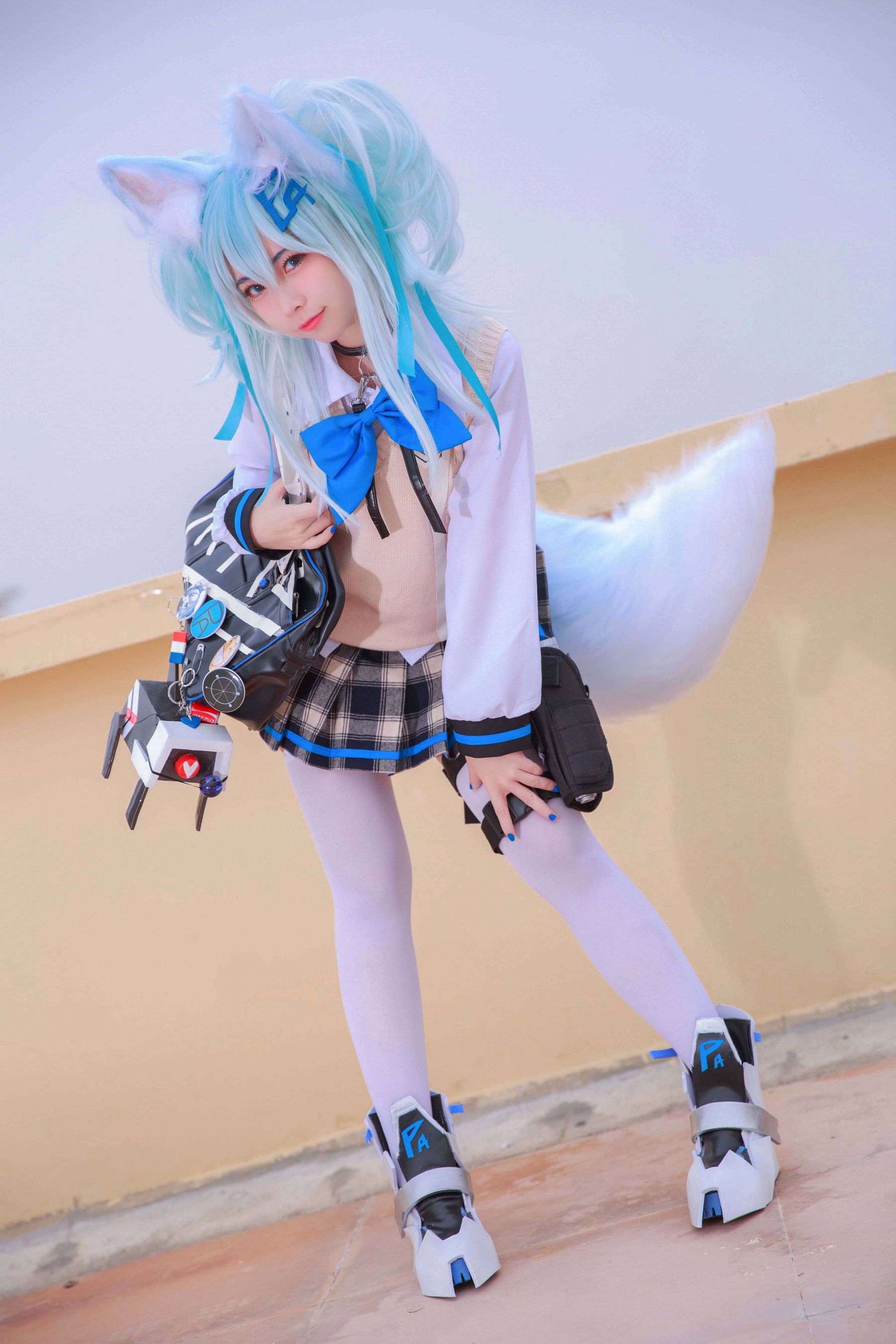 动漫博主G44不会受伤 - 少女前线 PA15校服-图31