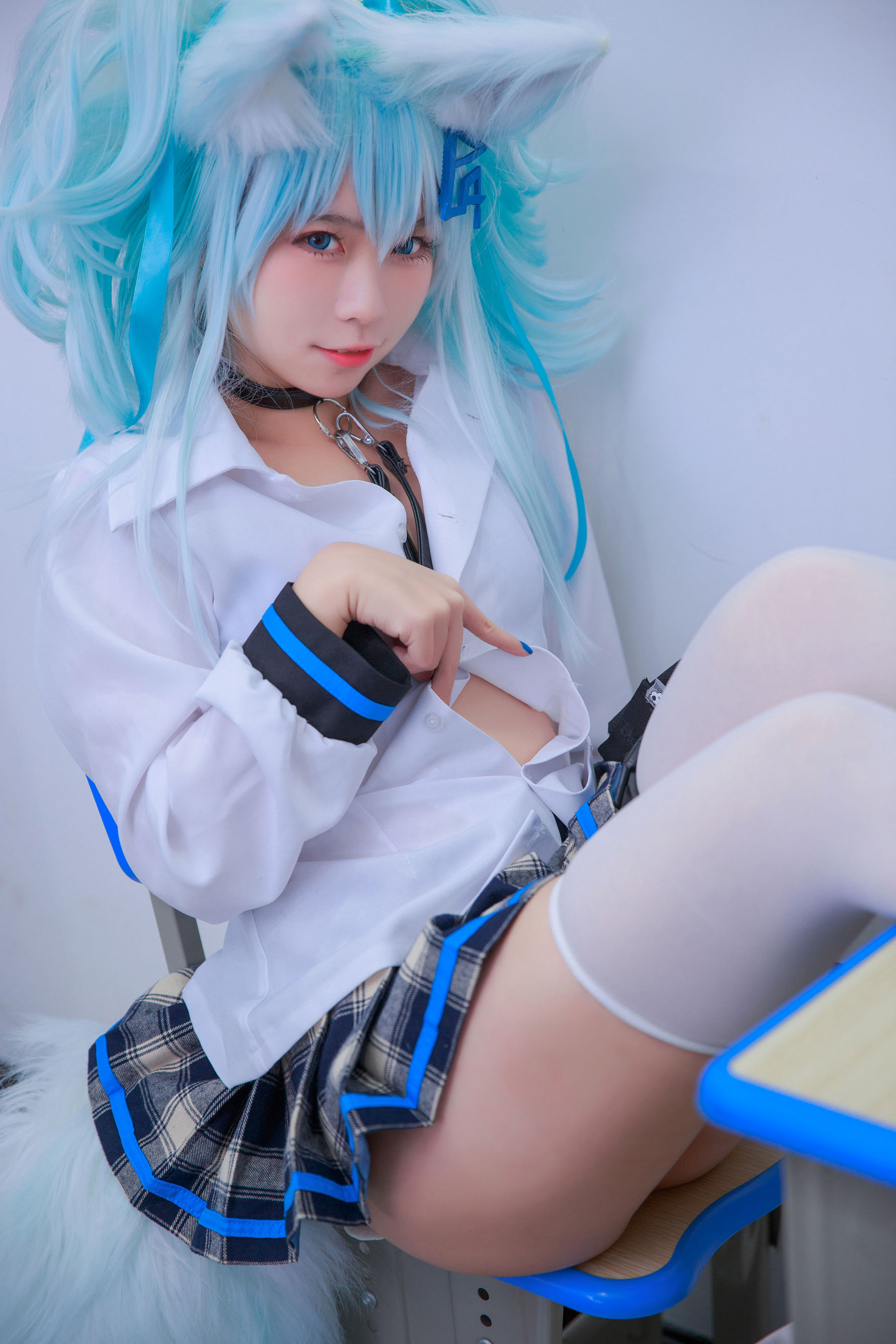 动漫博主G44不会受伤 - 少女前线 PA15校服-图6