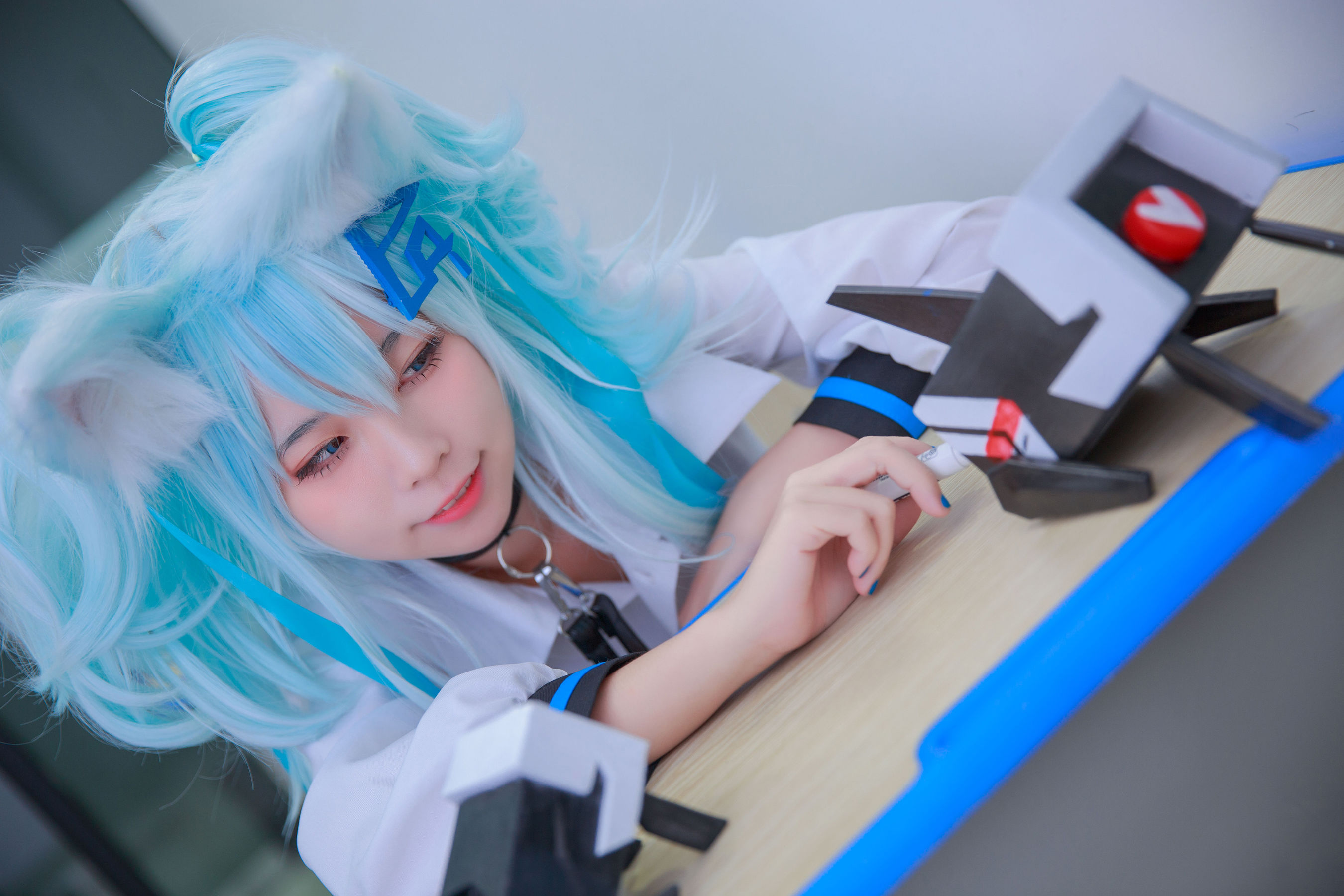 动漫博主G44不会受伤 - 少女前线 PA15校服-图7