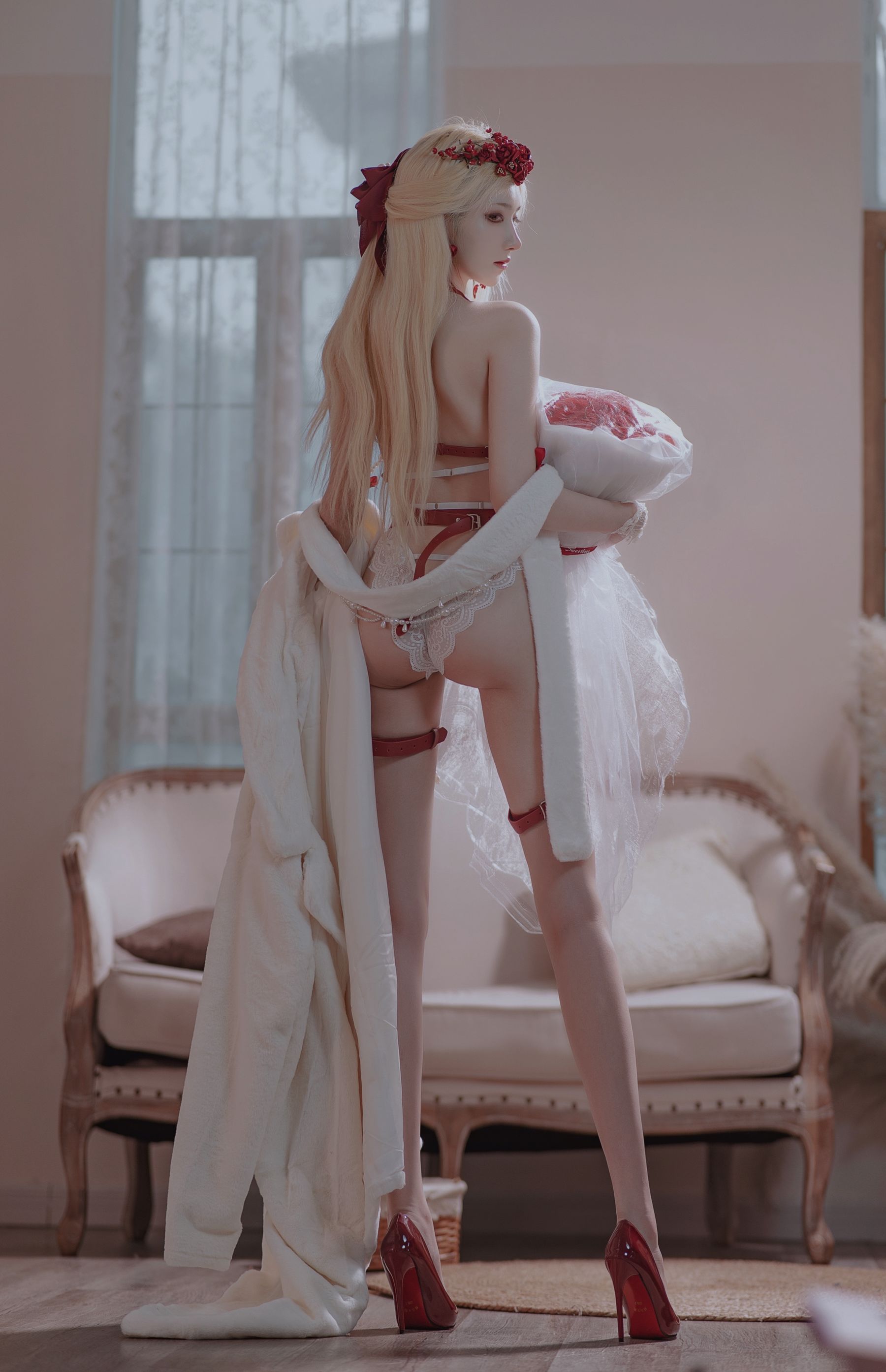动漫博主南桃Momoko - 玫瑰-图14