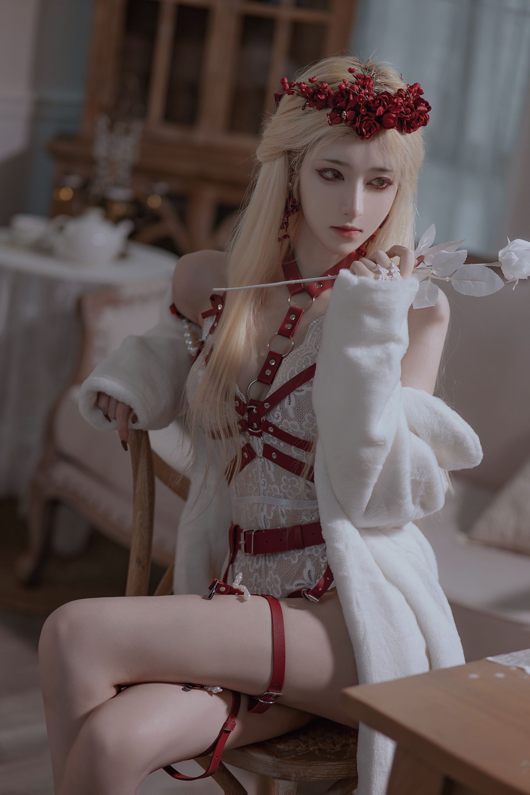 动漫博主南桃Momoko - 玫瑰-图15