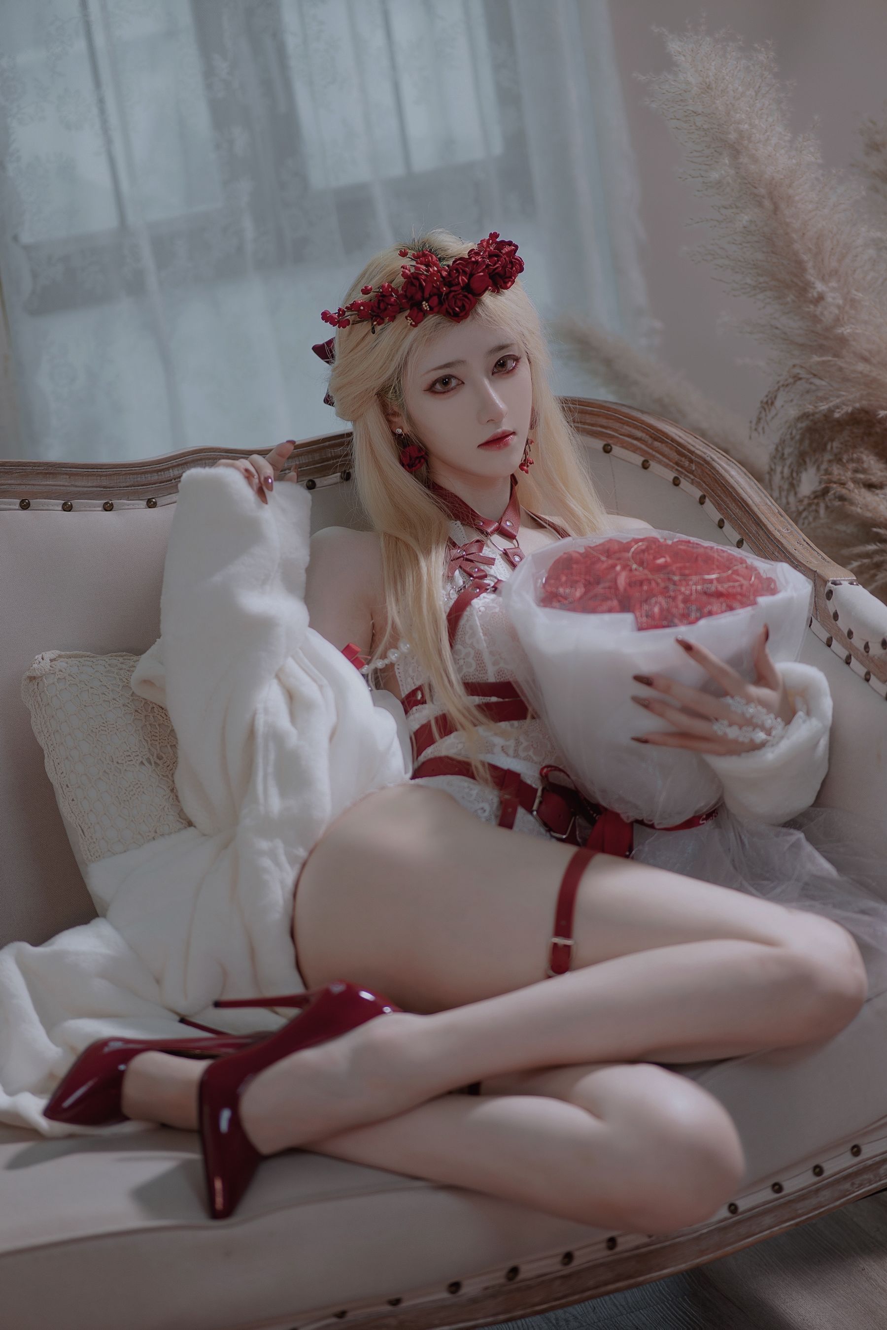 动漫博主南桃Momoko - 玫瑰-图20