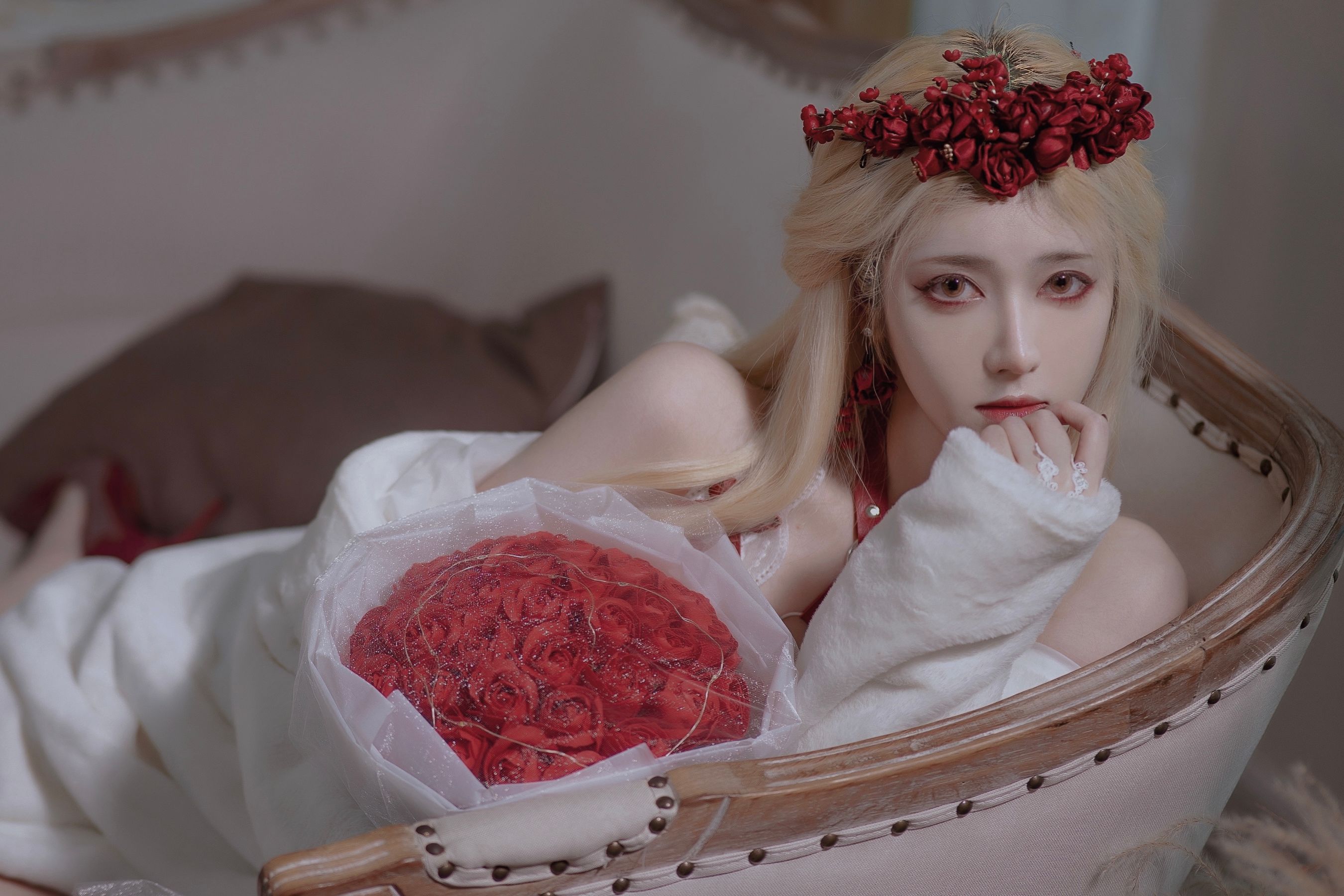 动漫博主南桃Momoko - 玫瑰-图21