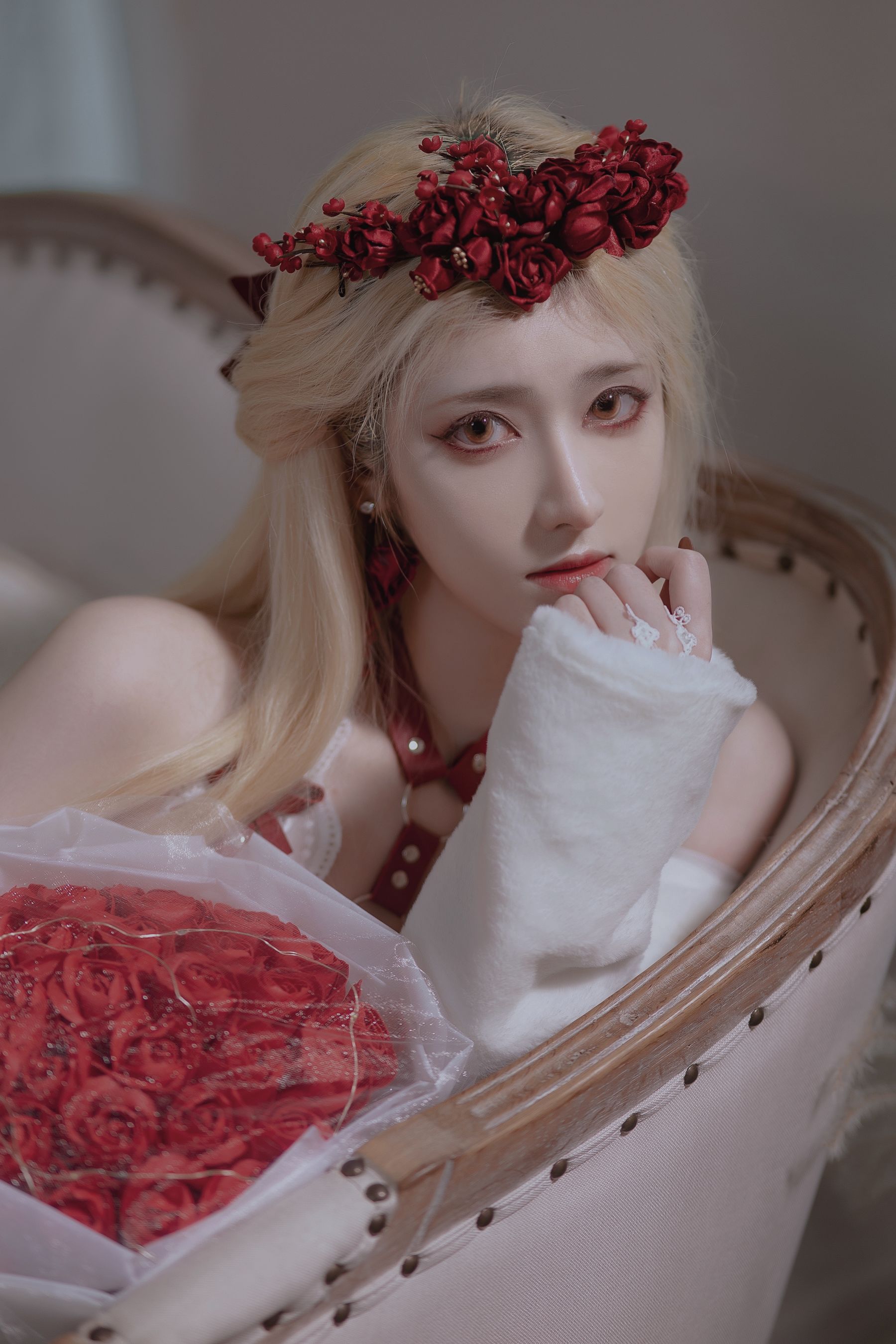 动漫博主南桃Momoko - 玫瑰-图22